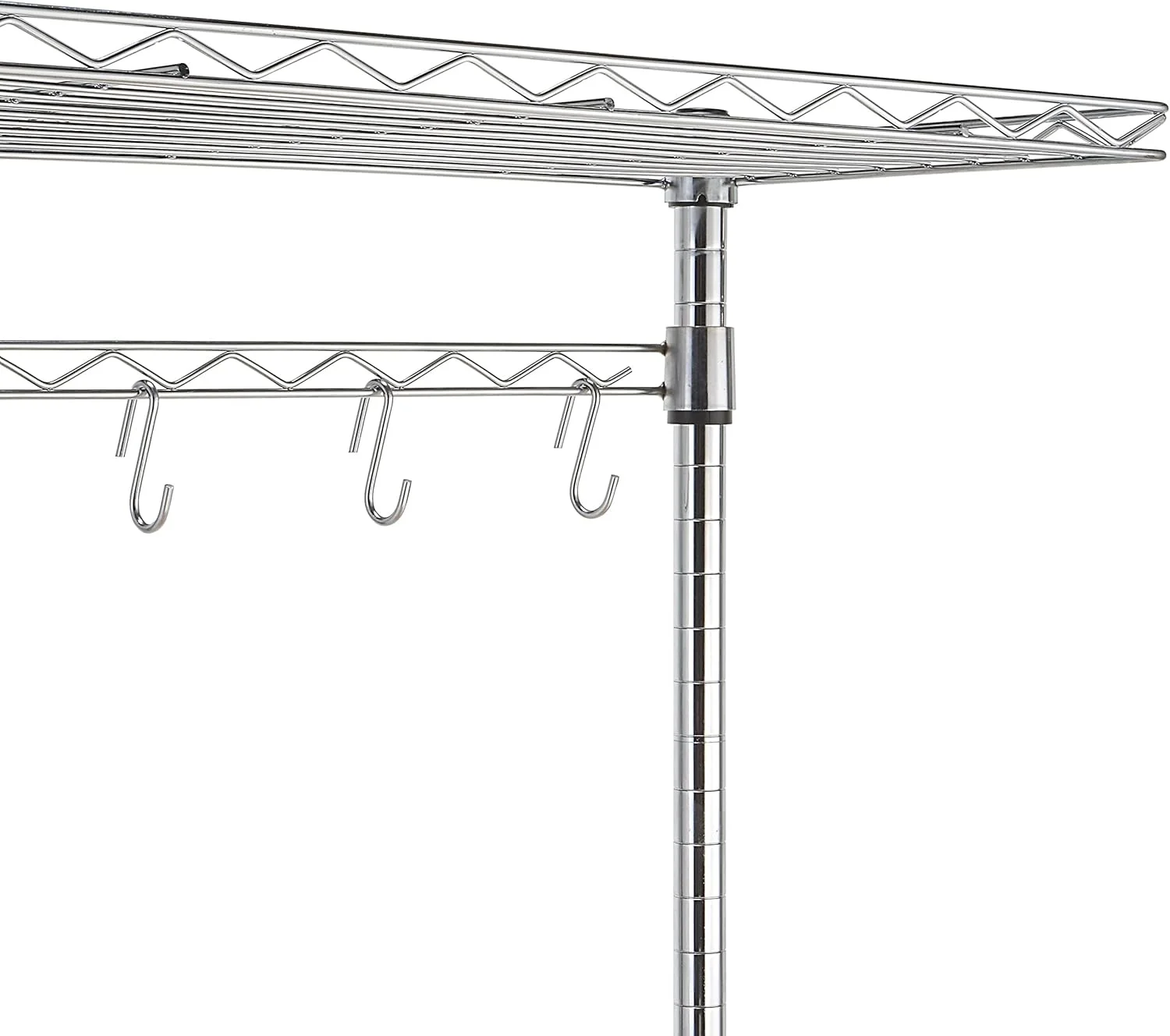 قفسه نان پزی آشپزخانه آمازون بیسیکس با رویه جداشدنی، کروم/بژ، 45.72 سانتی متر عمق x 60.96 سانتی متر عرض x 149.86 سانتی متر ارتفاع قفسه نان پزی آشپزخانه آمازون بیسیکس با رویه جداشدنی، کروم/بژ، 45.72 سانتی متر عمق x 60.96 سانتی متر عرض x 149.86 سانتی متر ارتفاع