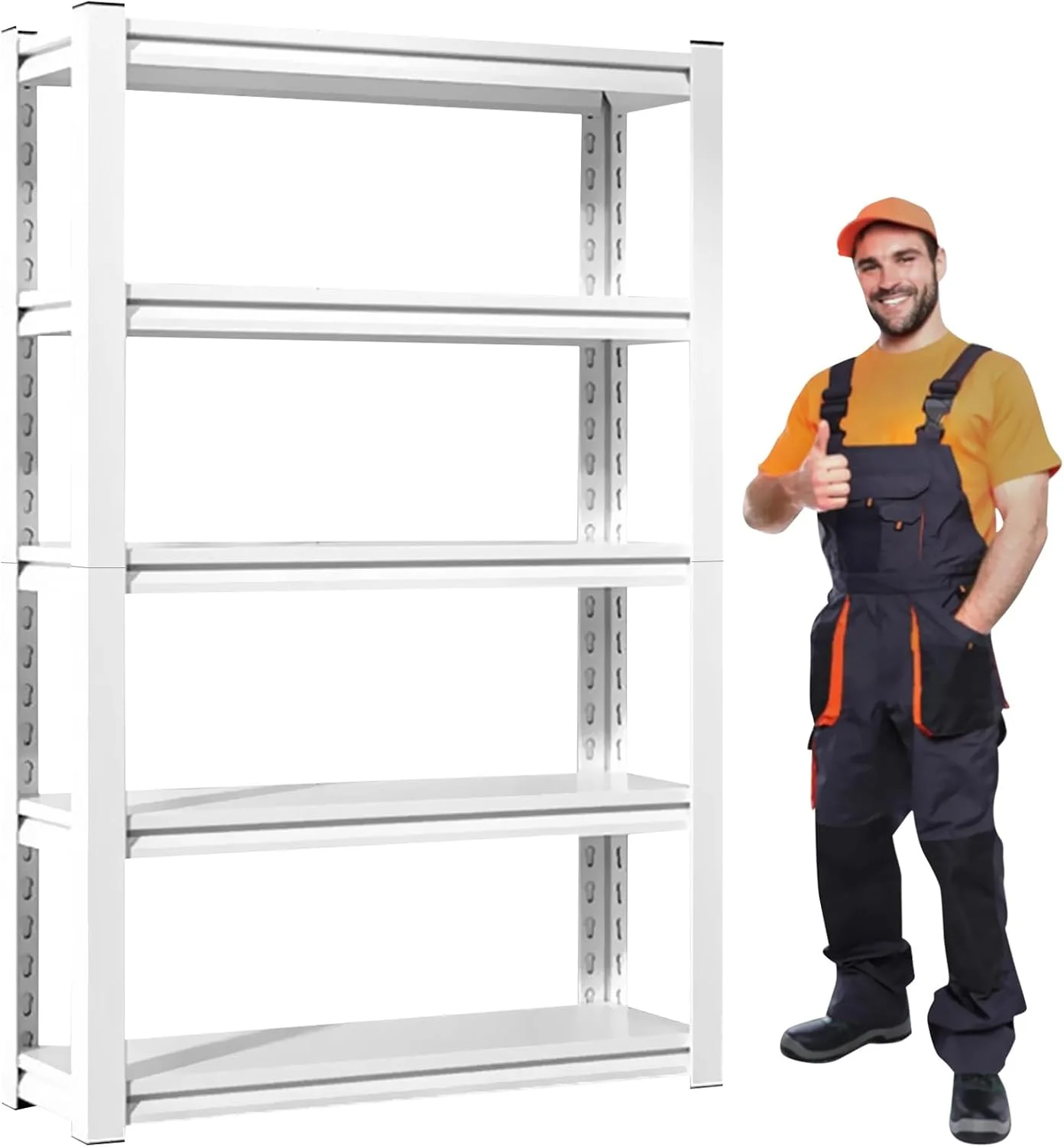 قفسه های ذخیره سازی 500 کیلوگرمی Beauenty، قفسه بندی گاراژ 5 طبقه سنگین، قفسه های گاراژ قابل تنظیم، قفسه کاربردی، واحدهای قفسه بندی برای انبار ذخیره سازی، انبار مواد غذایی، کمد، 198 سانتی متر ارتفاع x 120 سانتی متر عرض x 40 سانتی متر عمق (سفید) قفسه های ذخیره سازی 500 کیلوگرمی Beauenty، قفسه بندی گاراژ 5 طبقه سنگین، قفسه های گاراژ قابل تنظیم، قفسه کاربردی، واحدهای قفسه بندی برای انبار ذخیره سازی، انبار مواد غذایی، کمد، 198 سانتی متر ارتفاع x 120 سانتی متر عرض x 40 سانتی متر عمق (سفید)