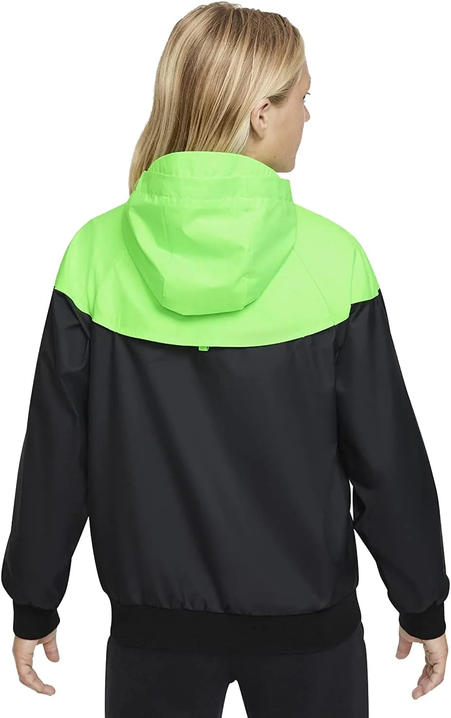 کاپشن ورزشی نایک Sportswear Windrunner (مناسب کودکان کوچک/بزرگ)، مشکی/سبز/نقره ای، سایز مدیوم کاپشن ورزشی نایک Sportswear Windrunner (مناسب کودکان کوچک/بزرگ)، مشکی/سبز/نقره ای، سایز مدیوم