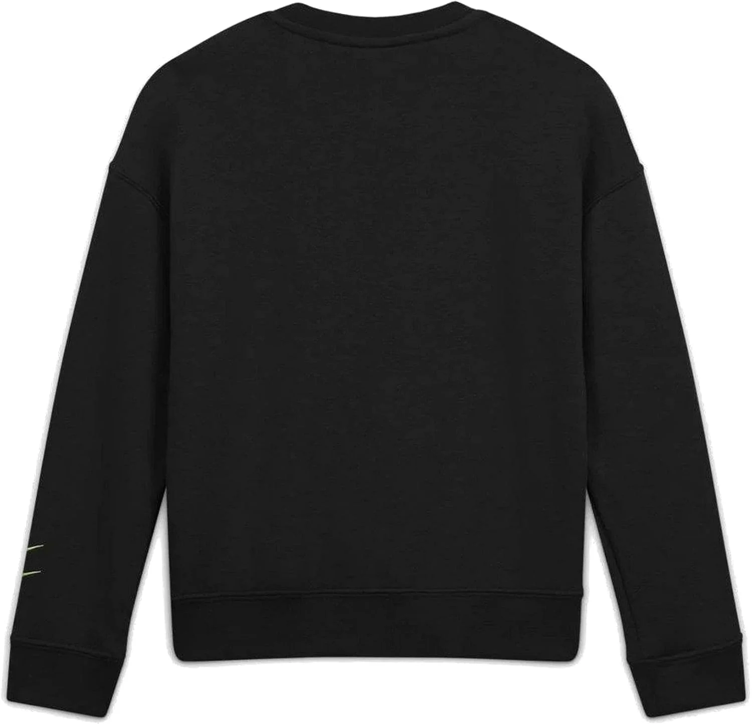 سویشرت یقه گرد نایک اسپرتس ویر Swoosh پسرانه (بزرگ، مشکی/کهربایی)