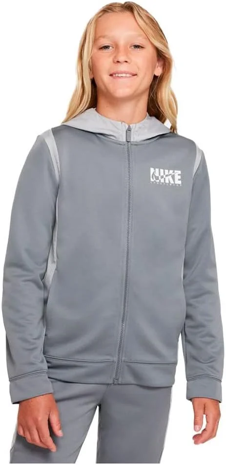 ست هودی زیپ‌دار و شلوار ورزشی پسرانه نایک مدل Sportswear، دو تکه (G(DD8567-084)/W, X-Large)