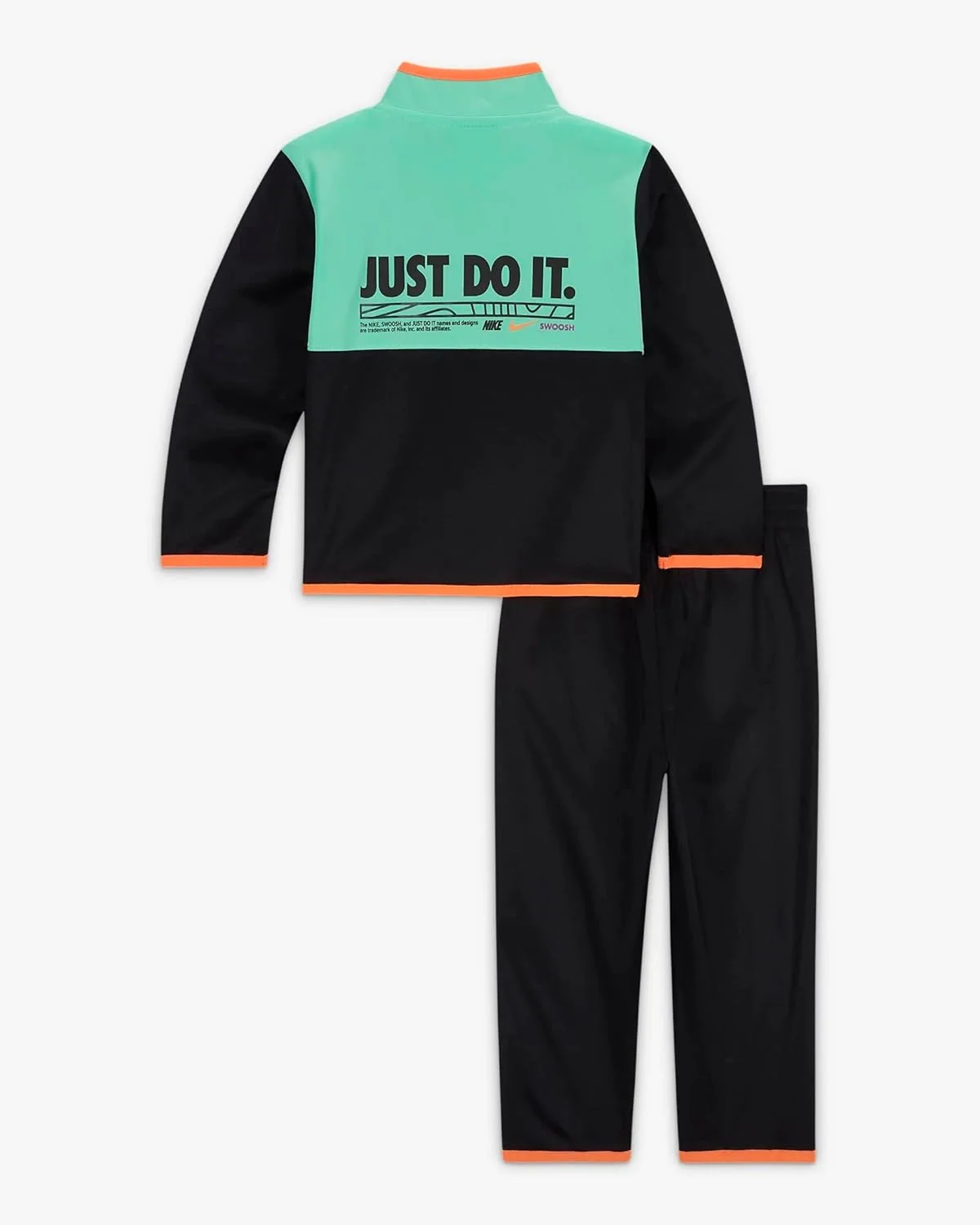ست دو تکه ژاکت زیپ دار و شلوار ورزشی نایک پسرانه مدل Sportswear Illuminate، کد B(66k251-023)/O، سایز 7 سال