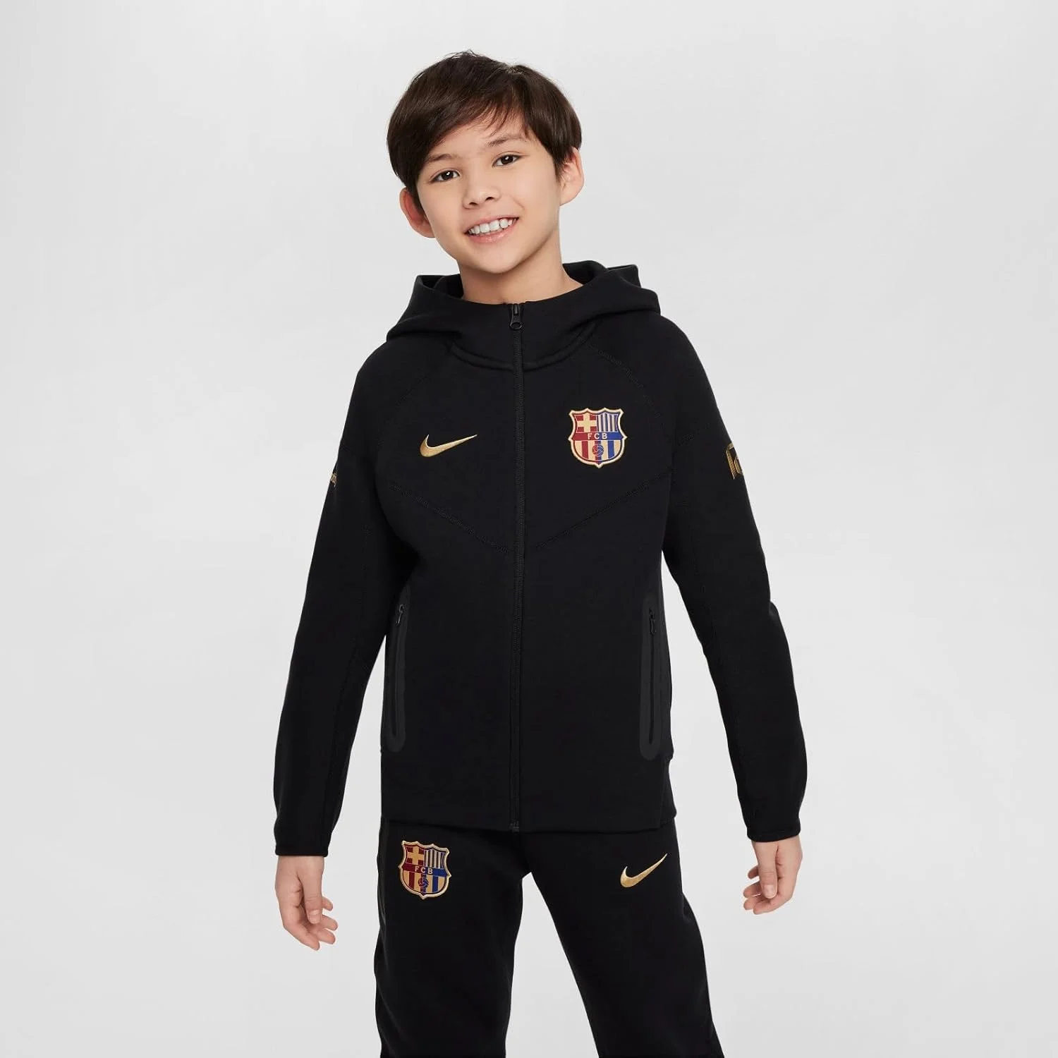 سویشرت ورزشی پسرانه نایک مدل Fc Barcelona Jungen Sportswear Tech Flc Fz سویشرت ورزشی پسرانه نایک مدل Fc Barcelona Jungen Sportswear Tech Flc Fz
