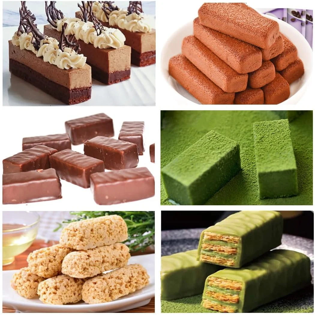 قالب گرانولا بار JOERSH، 2 عددی، قالب مستطیلی سیلیکونی آبنبات برای پخت میله های انرژی، قالب شکلات/میله های پروتئینی/گاناش/براونی/چیزکیک/نان ذرت/پودینگ، قالب کره 12 حفره ای