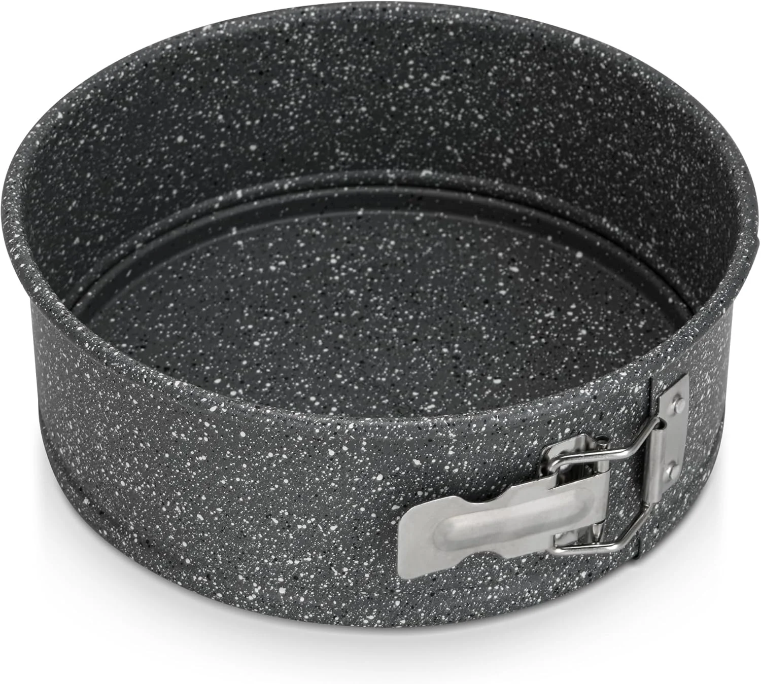 قالب کمربندی کیک فیسمن 24 سانتی متری، قالب کمربندی فولاد کربنی با روکش نچسب گرانیتی | کف جداشدنی | قالب کیک بادوام با حرارت بالا | ظروف پخت غیر سمی بدون PFOA، مناسب برای کیک و موارد دیگر