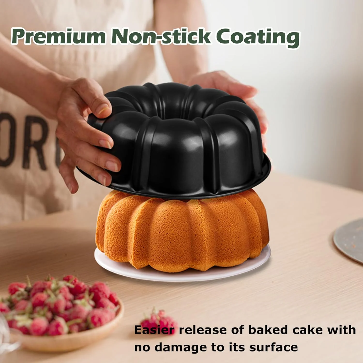 قالب کیک طرح کدو تنبل E-far سایز 10 اینچ، قالب لوله ای شیاردار نچسب برای پخت کیک پوند، قالب پخت گرد فولاد کربنی سنگین، جدا شدن آسان و تمیز کردن آسان، 10 فنجان، مشکی قالب کیک طرح کدو تنبل E-far سایز 10 اینچ، قالب لوله ای شیاردار نچسب برای پخت کیک پوند، قالب پخت گرد فولاد کربنی سنگین، جدا شدن آسان و تمیز کردن آسان، 10 فنجان، مشکی