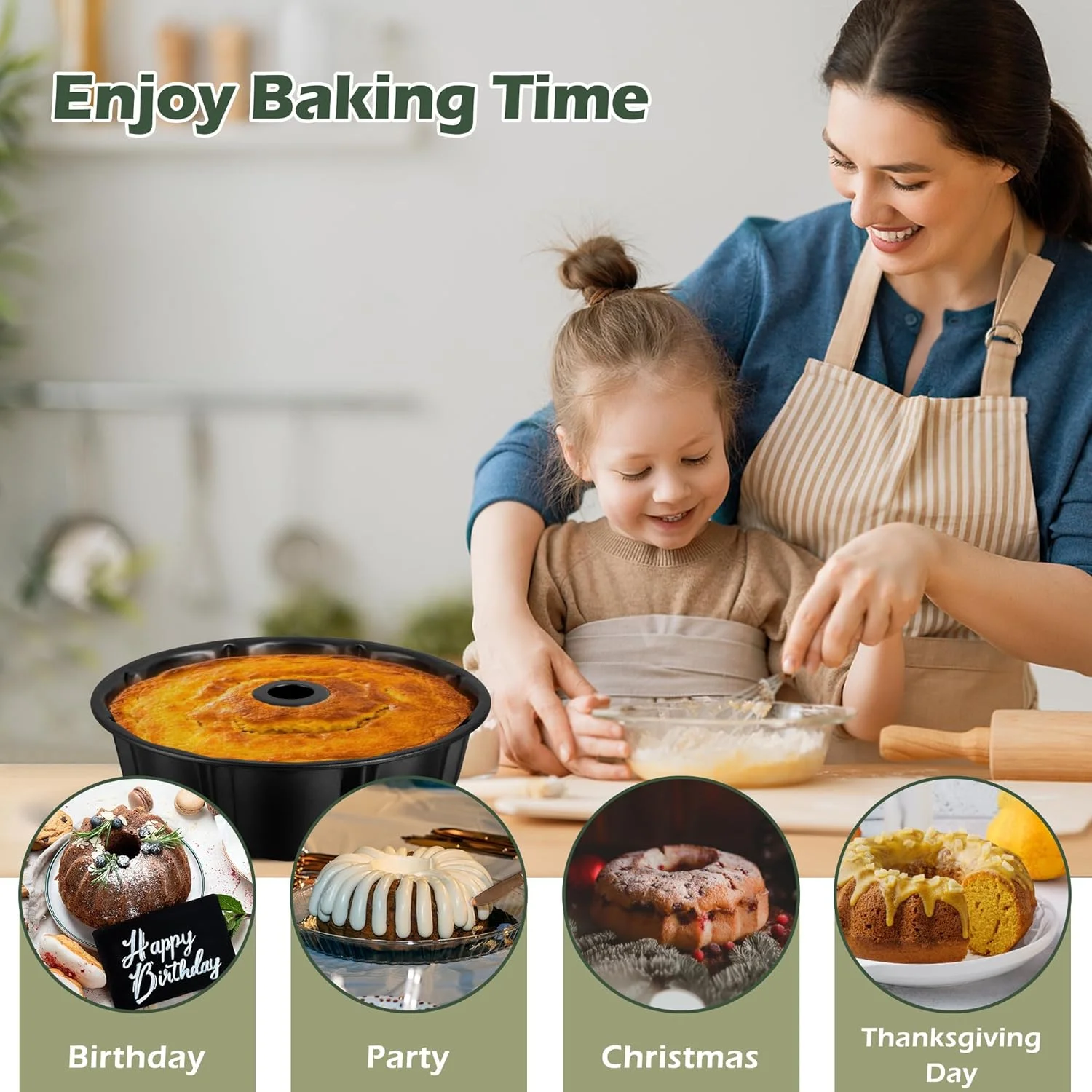 قالب کیک طرح کدو تنبل E-far سایز 10 اینچ، قالب لوله ای شیاردار نچسب برای پخت کیک پوند، قالب پخت گرد فولاد کربنی سنگین، جدا شدن آسان و تمیز کردن آسان، 10 فنجان، مشکی قالب کیک طرح کدو تنبل E-far سایز 10 اینچ، قالب لوله ای شیاردار نچسب برای پخت کیک پوند، قالب پخت گرد فولاد کربنی سنگین، جدا شدن آسان و تمیز کردن آسان، 10 فنجان، مشکی