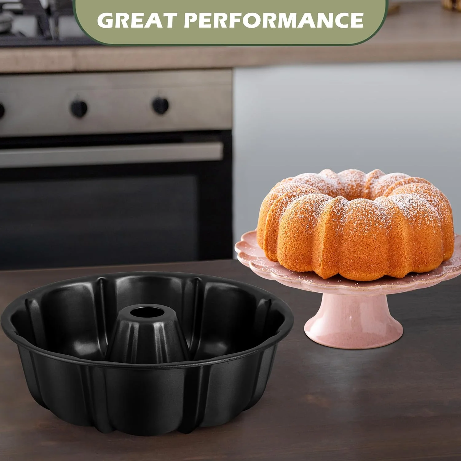 قالب کیک طرح کدو تنبل E-far سایز 10 اینچ، قالب لوله ای شیاردار نچسب برای پخت کیک پوند، قالب پخت گرد فولاد کربنی سنگین، جدا شدن آسان و تمیز کردن آسان، 10 فنجان، مشکی قالب کیک طرح کدو تنبل E-far سایز 10 اینچ، قالب لوله ای شیاردار نچسب برای پخت کیک پوند، قالب پخت گرد فولاد کربنی سنگین، جدا شدن آسان و تمیز کردن آسان، 10 فنجان، مشکی