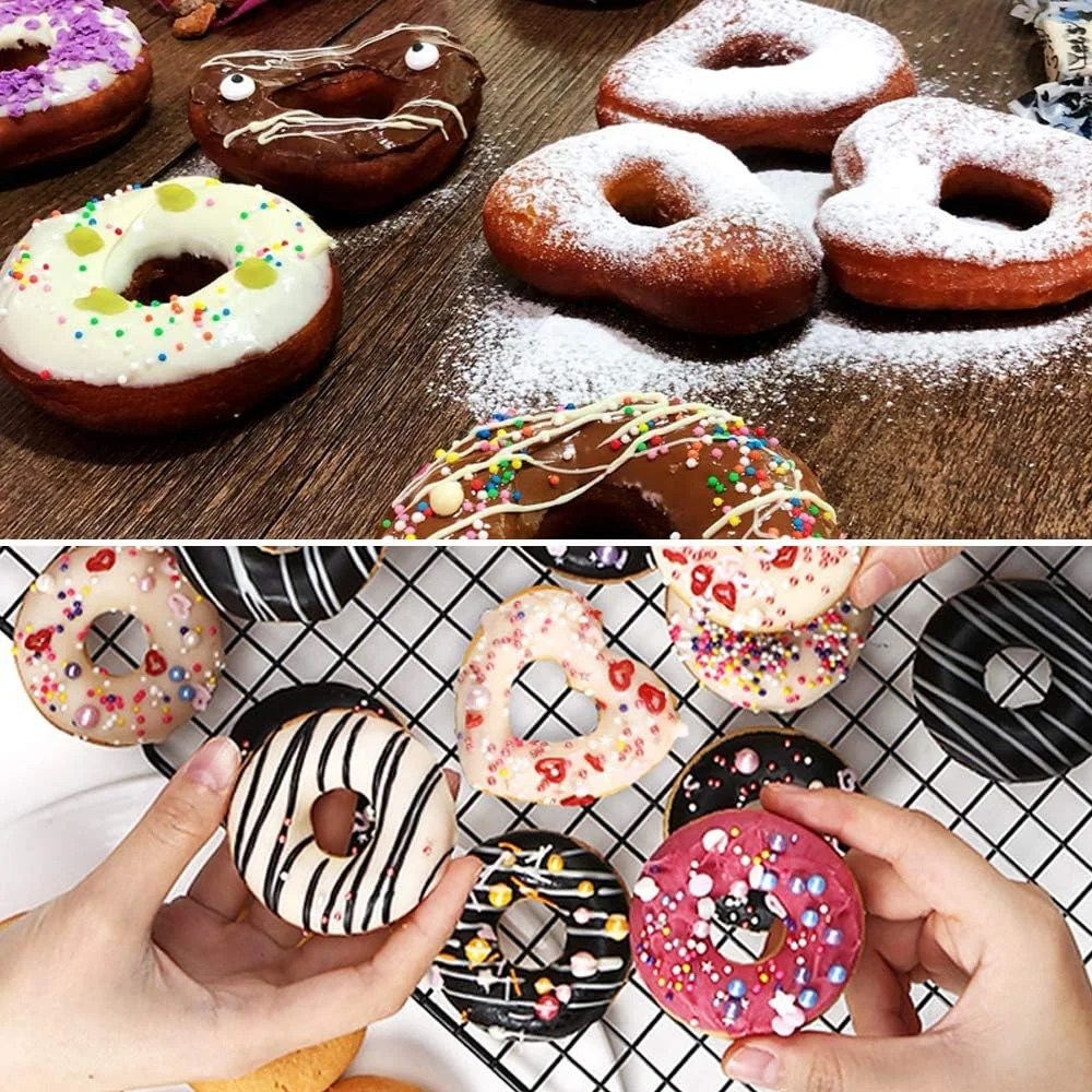 قالب دونات سیلیکونی فاین گود، بسته 3 عددی، قالب مافین کیک فنجانی، قالب شیرینی حلقوی قالب دونات سیلیکونی فاین گود، بسته 3 عددی، قالب مافین کیک فنجانی، قالب شیرینی حلقوی