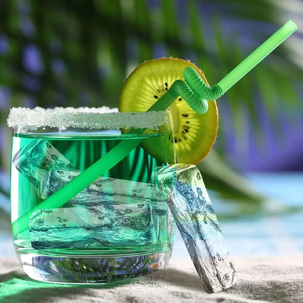 قالب سیلیکونی انگشتی شکل، 2 عدد قالب 10 حفره ای نوار بلند، قالب سیلیکونی بیسکویت انگشتی، قالب شکلات غلات، سینی پخت، قالب یخ