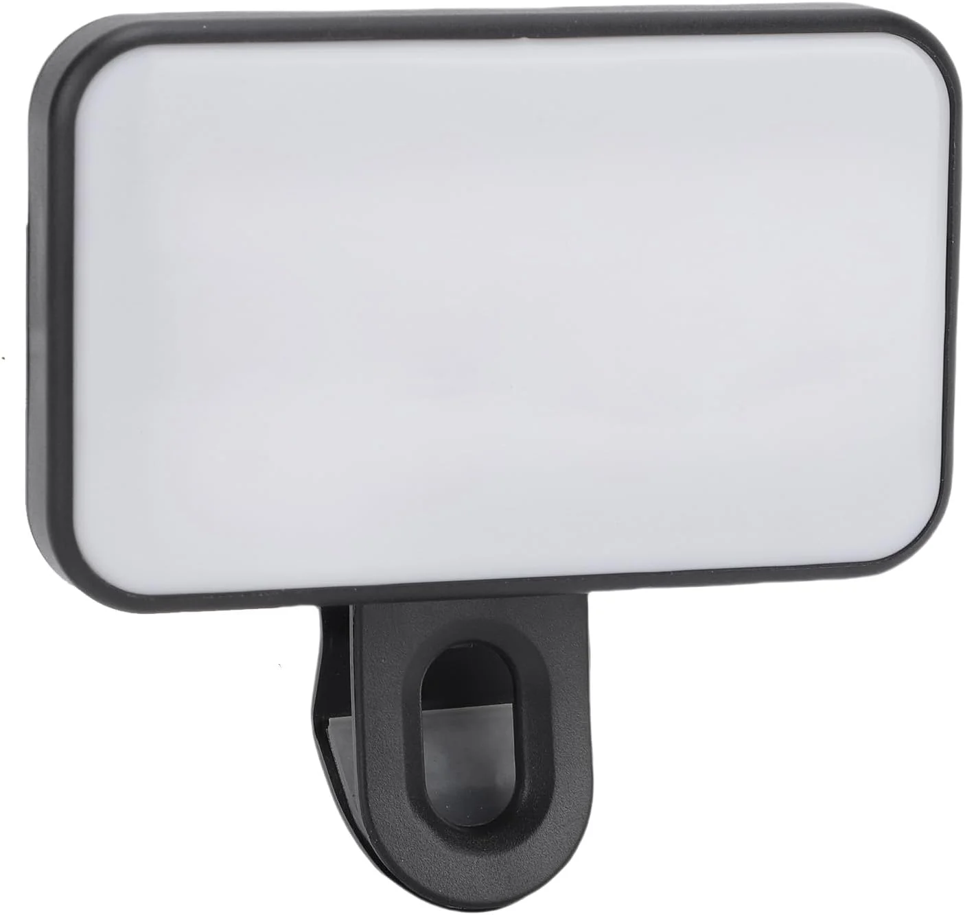 نور سلفی LED گوشی Dpofirs، نور سلفی قابل حمل با گیره، لامپ پرکننده قابل شارژ گوشی، 3 حالت 10 روشنایی، برای ویدئو، آرایش، پخش زنده، لپ تاپ، ولاگ