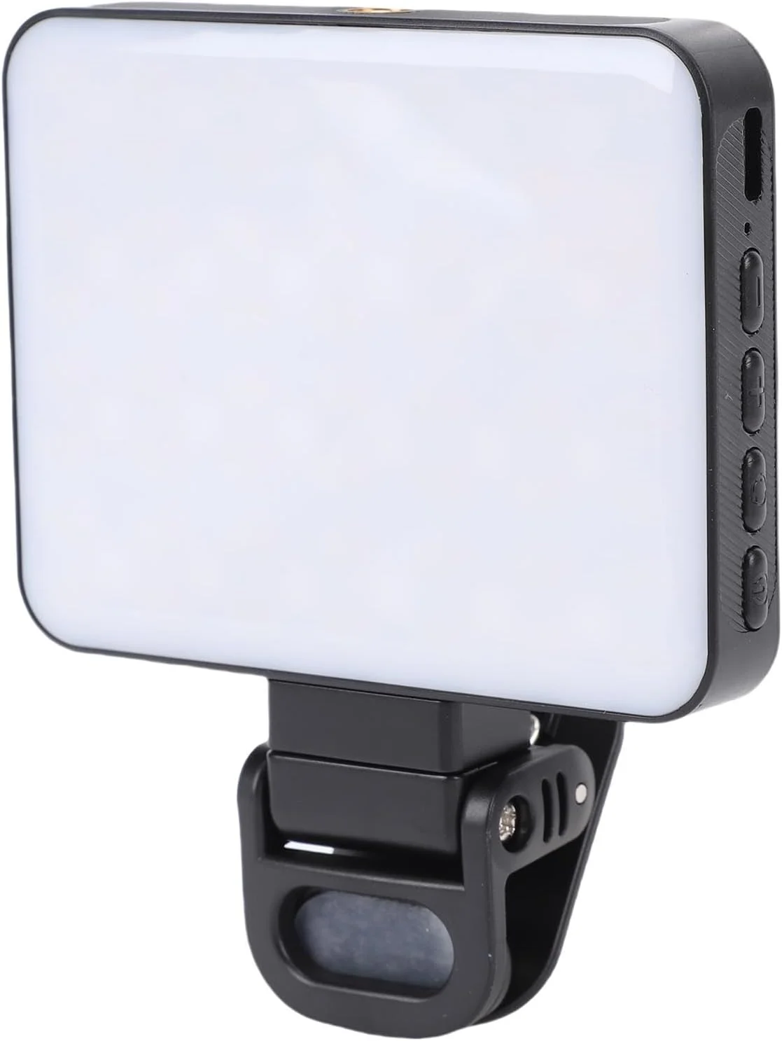 نور سلفی مغناطیسی Dpofirs، نور پرکننده LED RGB با چرخش 360 درجه با گیره، نور ویدیویی قابل شارژ، برای پخش زنده، جلسات، عکاسی و فیلم ها