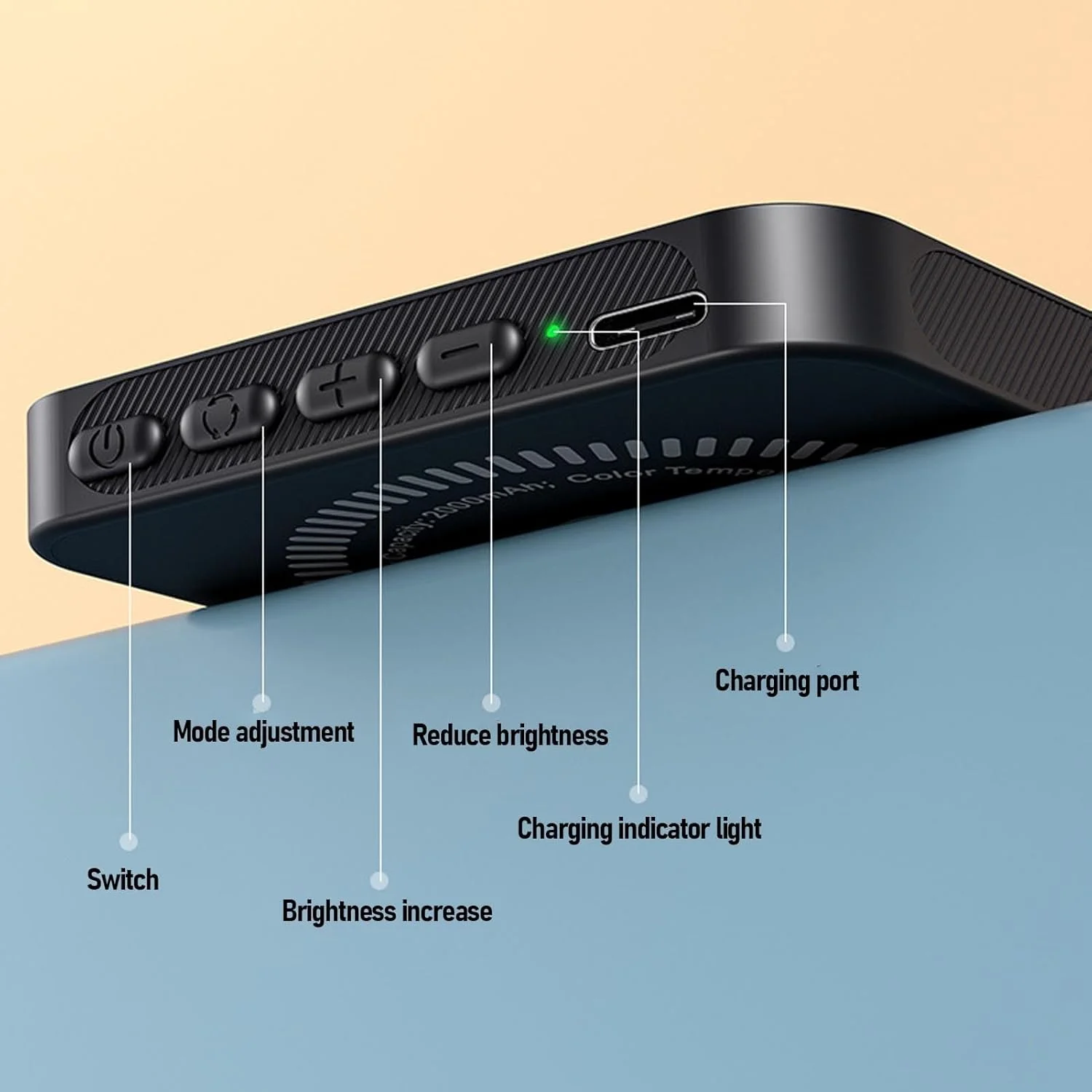 نور سلفی مغناطیسی Dpofirs، نور پرکننده LED RGB با چرخش 360 درجه با گیره، نور ویدیویی قابل شارژ، برای پخش زنده، جلسات، عکاسی و فیلم ها نور سلفی مغناطیسی Dpofirs، نور پرکننده LED RGB با چرخش 360 درجه با گیره، نور ویدیویی قابل شارژ، برای پخش زنده، جلسات، عکاسی و فیلم ها