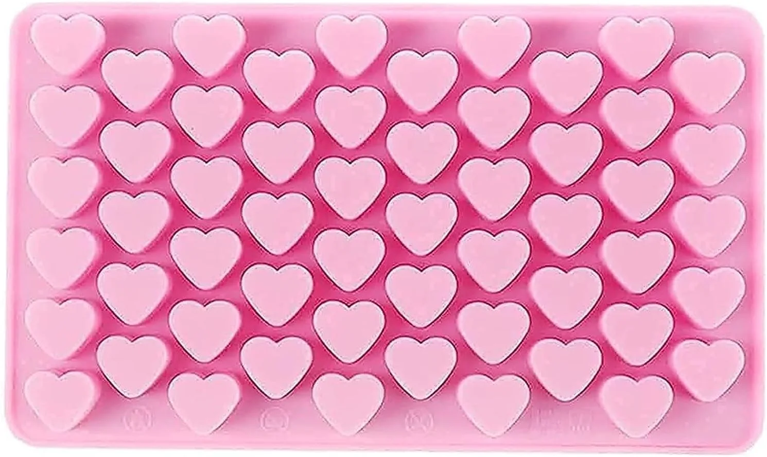 قالب شکلات سیلیکونی COOLBABY، بسته 1 عددی، قالب پخت قلب شکل، 55 حفره، سینی قالب سیلیکونی نچسب برای شکلات داغ، آب نبات ژله ای، قالب عشق، YLY022-WAA قالب شکلات سیلیکونی COOLBABY، بسته 1 عددی، قالب پخت قلب شکل، 55 حفره، سینی قالب سیلیکونی نچسب برای شکلات داغ، آب نبات ژله ای، قالب عشق، YLY022-WAA