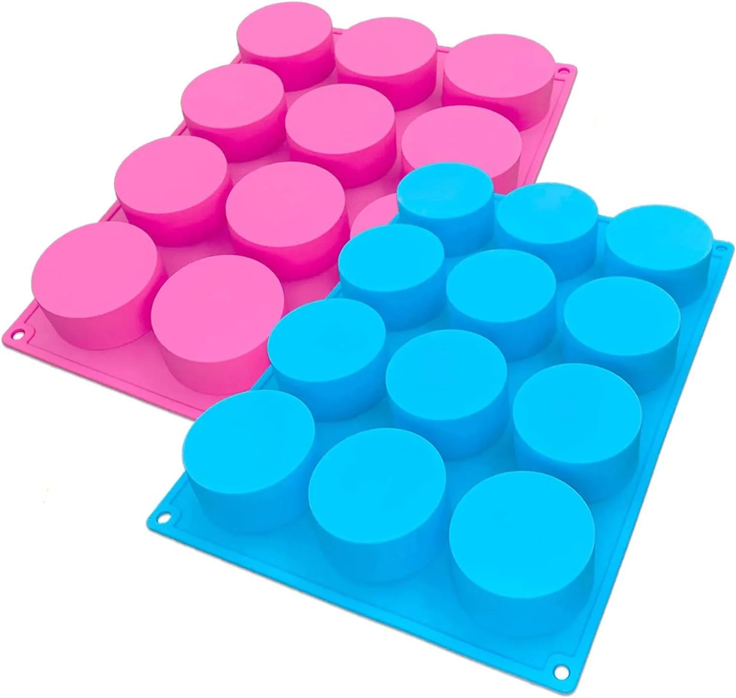 قالب شکلات DELFINO، قالب کوکی شکلاتی، قالب آب نبات، قالب سیلیکونی استوانه ای، قالب پخت مناسب برای اورئو با روکش شکلاتی، کیک، آب نبات، پودینگ، صابون مینی، 2 عدد، رنگ (قرمز رز، آبی) قالب شکلات DELFINO، قالب کوکی شکلاتی، قالب آب نبات، قالب سیلیکونی استوانه ای، قالب پخت مناسب برای اورئو با روکش شکلاتی، کیک، آب نبات، پودینگ، صابون مینی، 2 عدد، رنگ (قرمز رز، آبی)