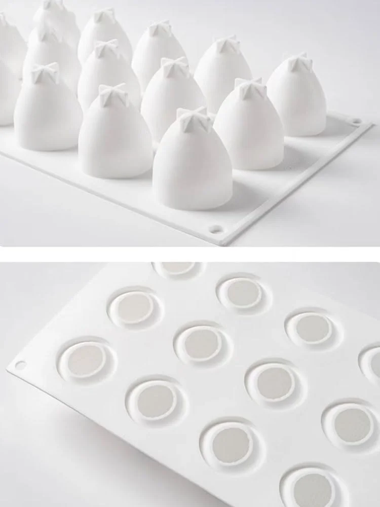 قالب سیلیکونی طرح توت فرنگی سه بعدی ChicAbode برای کیک موس، قالب های سیلیکونی برای شکلات، قالب دسر فرانسوی برای شیرینی شکلاتی، قالب های پخت و پز غیر چسبنده و قابل استفاده مجدد با قابلیت جدا شدن آسان (15 حفره) قالب سیلیکونی طرح توت فرنگی سه بعدی ChicAbode برای کیک موس، قالب های سیلیکونی برای شکلات، قالب دسر فرانسوی برای شیرینی شکلاتی، قالب های پخت و پز غیر چسبنده و قابل استفاده مجدد با قابلیت جدا شدن آسان (15 حفره)