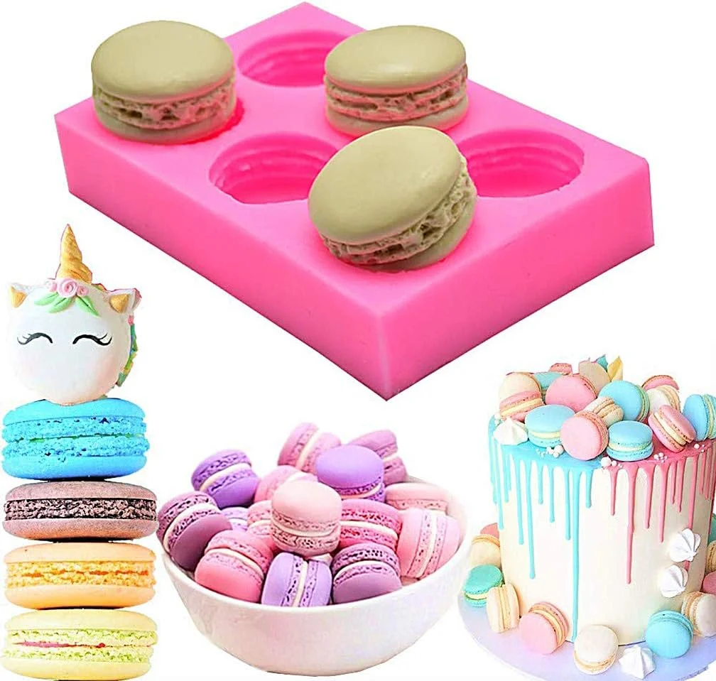 قالب سیلیکونی 6 حفره ای ماکارون سه بعدی BUSOHA برای فوندانت، قالب های پخت همبرگر ماکارون، قالب شمع، قالب مافین، تزئین کیک/کاپ کیک، شکلات، آب نبات، خمیر پلیمری، صابون کوچک، بمب حمام قالب سیلیکونی 6 حفره ای ماکارون سه بعدی BUSOHA برای فوندانت، قالب های پخت همبرگر ماکارون، قالب شمع، قالب مافین، تزئین کیک/کاپ کیک، شکلات، آب نبات، خمیر پلیمری، صابون کوچک، بمب حمام