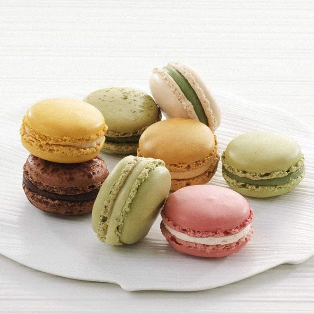 قالب سیلیکونی 6 حفره ای ماکارون سه بعدی BUSOHA برای فوندانت، قالب های پخت همبرگر ماکارون، قالب شمع، قالب مافین، تزئین کیک/کاپ کیک، شکلات، آب نبات، خمیر پلیمری، صابون کوچک، بمب حمام قالب سیلیکونی 6 حفره ای ماکارون سه بعدی BUSOHA برای فوندانت، قالب های پخت همبرگر ماکارون، قالب شمع، قالب مافین، تزئین کیک/کاپ کیک، شکلات، آب نبات، خمیر پلیمری، صابون کوچک، بمب حمام