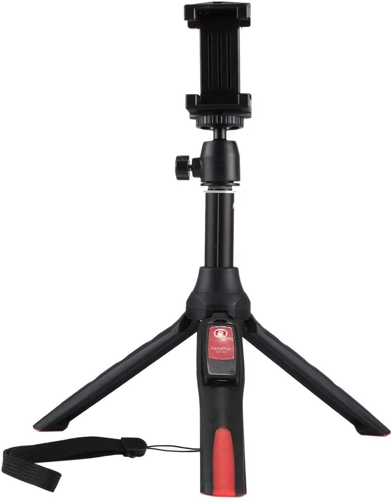 پایه نگهدارنده تاشو 68-20 سانتی متری CHENCHUAN، مونوپاد چند منظوره سلفی استیک با گیره تلفن و کنترل از راه دور، برای آیفون، گلکسی، هواوی، شیائومی، اچ تی سی، سونی، گوگل و سایر تلفن های هوشمند