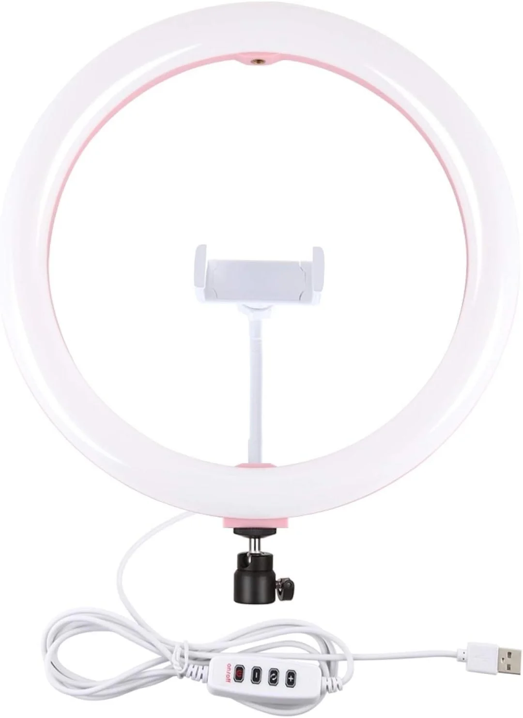 CHENCHUAN لوازم جانبی قطعات یدکی دوربین دیجیتال 11.8 اینچ 30 سانتی متر USB 3 حالت نور حلقه ای LED با دمای رنگ دوگانه قابل تنظیم نورپردازی سلفی عکاسی و فیلمبرداری با گیره تلفن (مشکی) CHENCHUAN لوازم جانبی قطعات یدکی دوربین دیجیتال 11.8 اینچ 30 سانتی متر USB 3 حالت نور حلقه ای LED با دمای رنگ دوگانه قابل تنظیم نورپردازی سلفی عکاسی و فیلمبرداری با گیره تلفن (مشکی)
