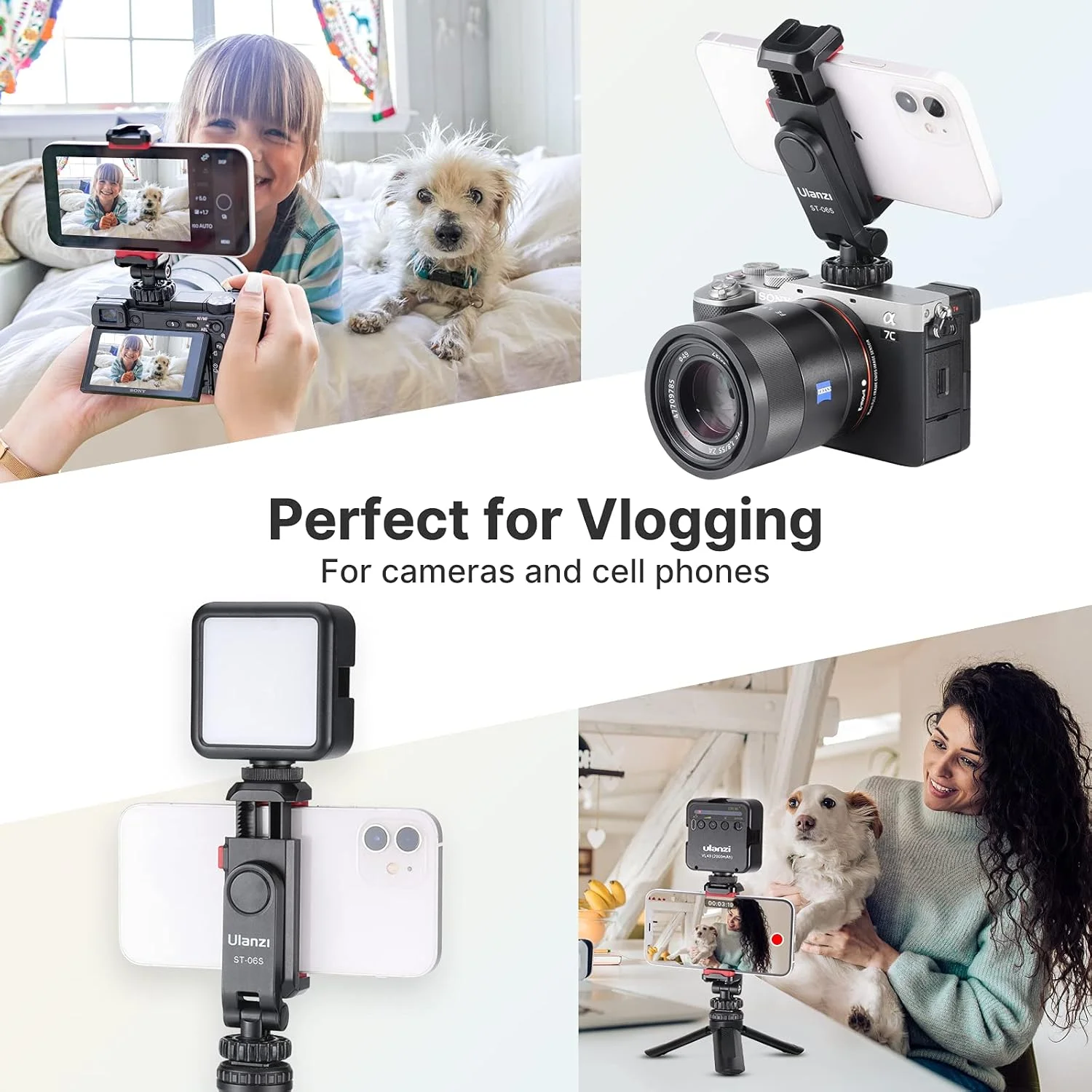 ریموت کنترل بلوتوثی یونیورسال ULANZI Promage، طراحی سبک وزن و بی سیم، سهولت در جفت شدن سریع و آسان، کنترل بدون زحمت