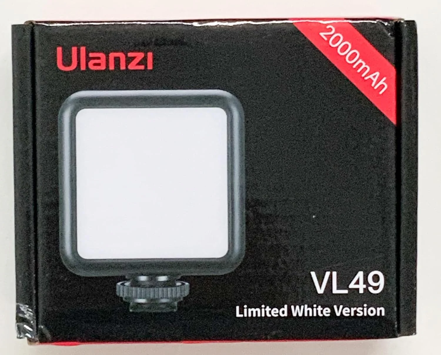 نور ویدئویی LED مدل ULANZI VL49 با ظرفیت 2000mAh، دارای 3 کفشک سرد، پنل نور نرم قابل شارژ، نورپردازی قابل حمل برای عکاسی DJI OSMO Sony DSLR Canon Camera GoPro Vlogging نور ویدئویی LED مدل ULANZI VL49 با ظرفیت 2000mAh، دارای 3 کفشک سرد، پنل نور نرم قابل شارژ، نورپردازی قابل حمل برای عکاسی DJI OSMO Sony DSLR Canon Camera GoPro Vlogging