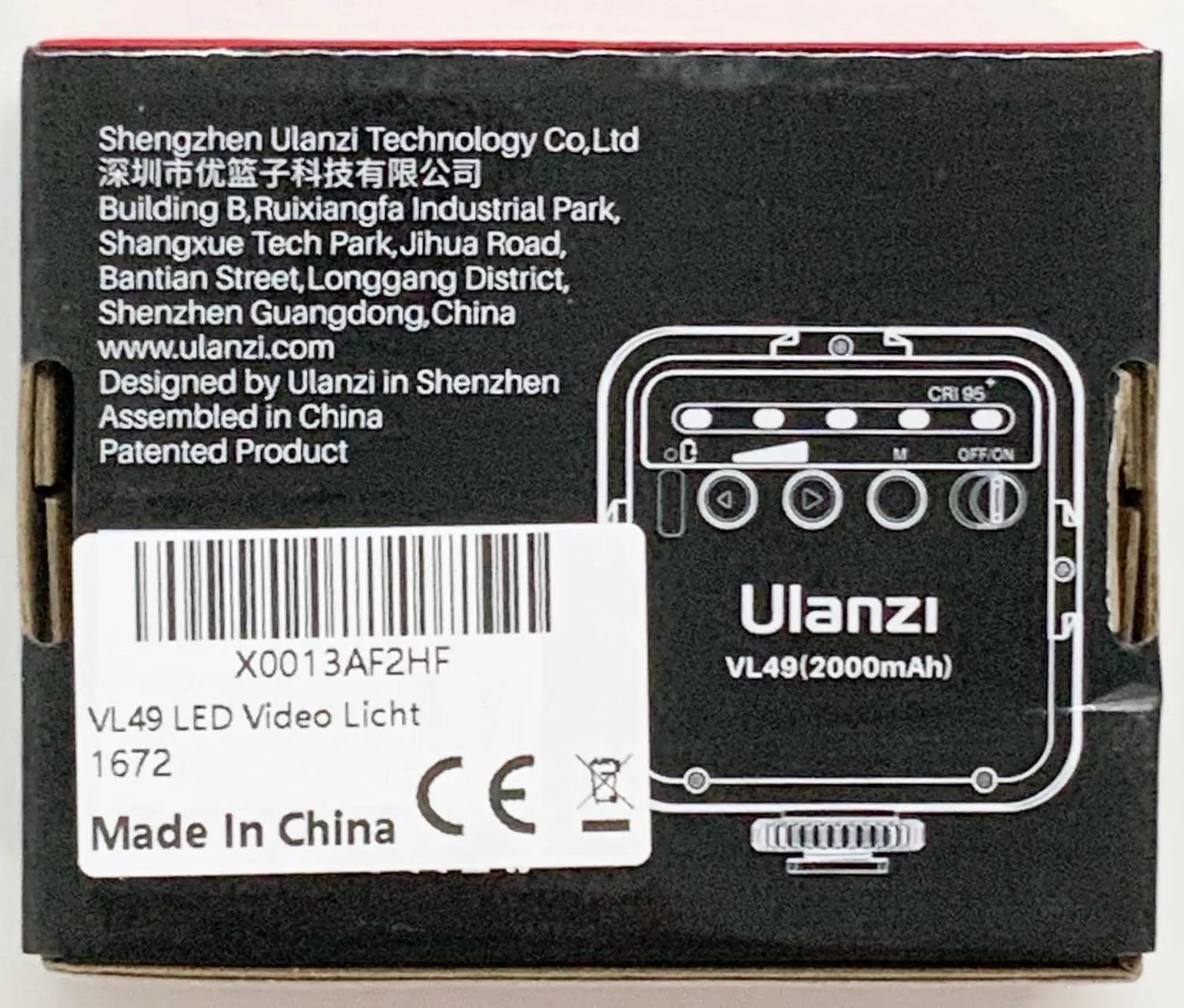 نور ویدئویی LED مدل ULANZI VL49 با ظرفیت 2000mAh، دارای 3 کفشک سرد، پنل نور نرم قابل شارژ، نورپردازی قابل حمل برای عکاسی DJI OSMO Sony DSLR Canon Camera GoPro Vlogging نور ویدئویی LED مدل ULANZI VL49 با ظرفیت 2000mAh، دارای 3 کفشک سرد، پنل نور نرم قابل شارژ، نورپردازی قابل حمل برای عکاسی DJI OSMO Sony DSLR Canon Camera GoPro Vlogging