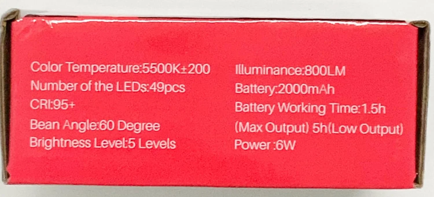 نور ویدئویی LED مدل ULANZI VL49 با ظرفیت 2000mAh، دارای 3 کفشک سرد، پنل نور نرم قابل شارژ، نورپردازی قابل حمل برای عکاسی DJI OSMO Sony DSLR Canon Camera GoPro Vlogging نور ویدئویی LED مدل ULANZI VL49 با ظرفیت 2000mAh، دارای 3 کفشک سرد، پنل نور نرم قابل شارژ، نورپردازی قابل حمل برای عکاسی DJI OSMO Sony DSLR Canon Camera GoPro Vlogging