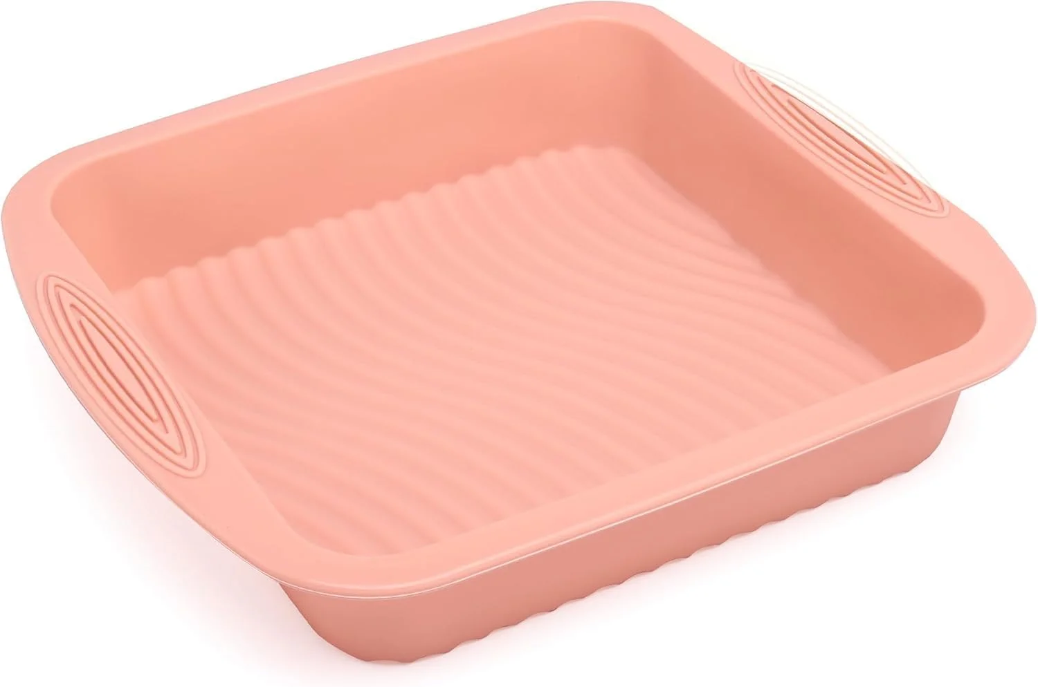 قالب کیک مربع سیلیکونی BLACKSTONE، قالب نچسب سیلیکونی برای کیک و براونی (26X24X5 سانتی متر)