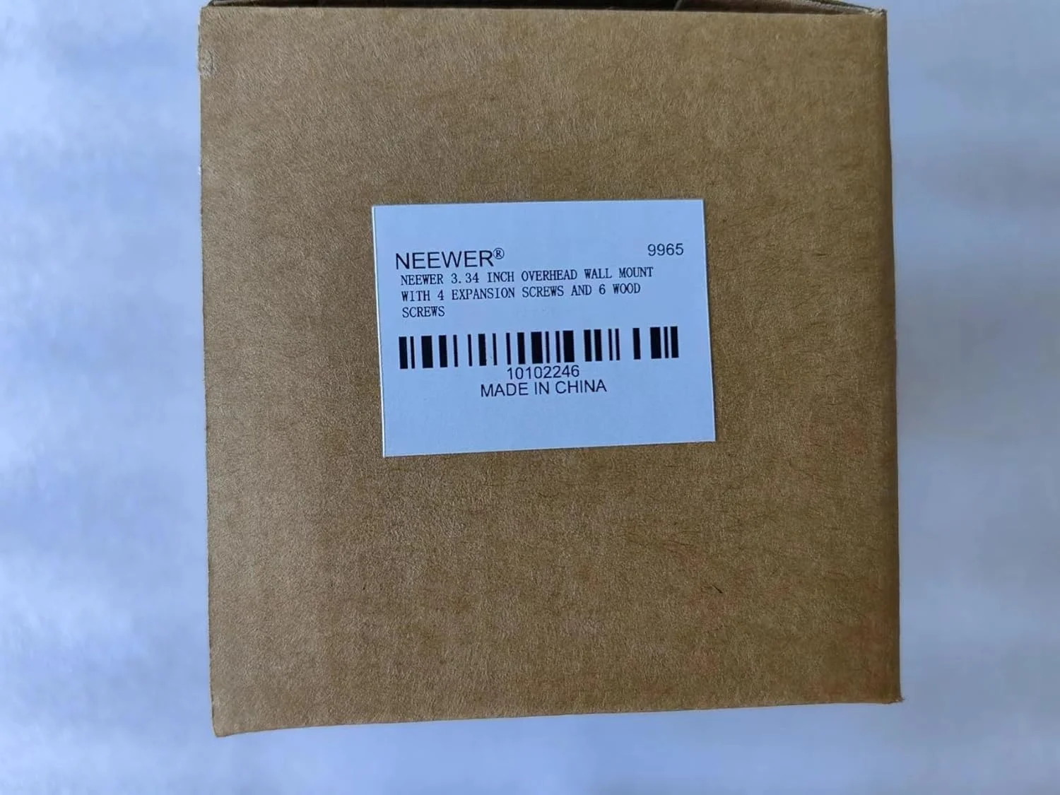 نگهدارنده دیواری سقفی نیور 3.34 اینچی با پین بچه 5/8 اینچی و رزوه 1/4 اینچی و 10 پیچ، نگهدارنده دیواری دوربین استودیویی عکاسی برای رینگ لایت، ویدئو لایت، فلاش استروب، حداکثر بار 10 کیلوگرم، ST-WM1 نگهدارنده دیواری سقفی نیور 3.34 اینچی با پین بچه 5/8 اینچی و رزوه 1/4 اینچی و 10 پیچ، نگهدارنده دیواری دوربین استودیویی عکاسی برای رینگ لایت، ویدئو لایت، فلاش استروب، حداکثر بار 10 کیلوگرم، ST-WM1