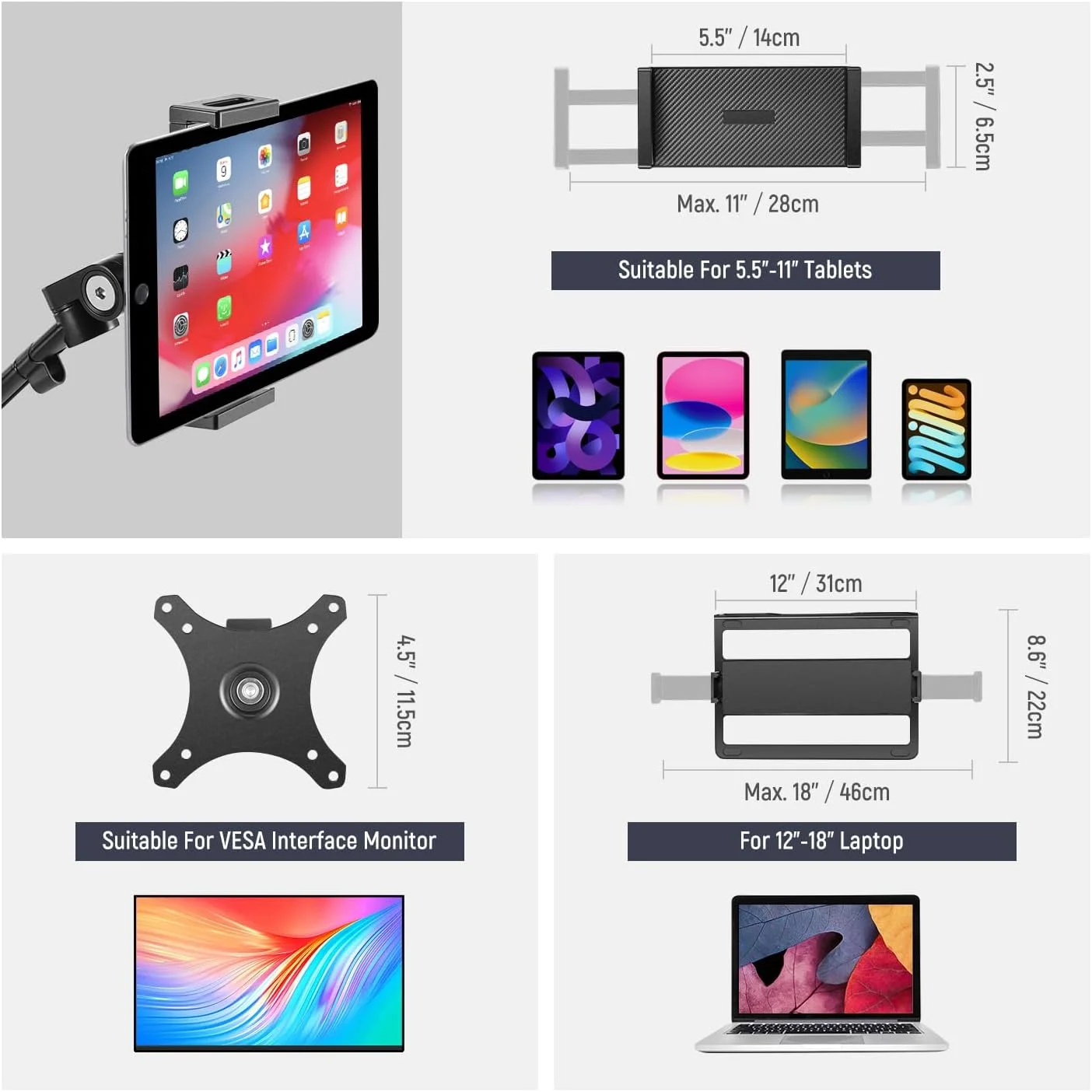 پایه رومیزی نگهدارنده دوربین بالای سر NEEWER با 4 بازوی بوم برای عکاسی، فیلمبرداری، نور حلقه ای، وب کم، میکروفون، DSLR جمع و جور برای پخش زنده، آموزش آنلاین، جلسه، DS007 پایه رومیزی نگهدارنده دوربین بالای سر NEEWER با 4 بازوی بوم برای عکاسی، فیلمبرداری، نور حلقه ای، وب کم، میکروفون، DSLR جمع و جور برای پخش زنده، آموزش آنلاین، جلسه، DS007