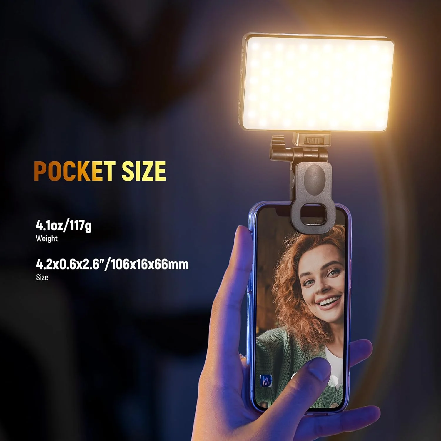 نور سلفی LED مدل NEEWER BASICS سازگار با دوربین آیفون، لپ تاپ، وب کم برای کنفرانس ویدیویی، ضبط، تماس های زوم، نور پرکننده گیره ای قابل تنظیم 2500-9000K CRI95+، BL120B نور سلفی LED مدل NEEWER BASICS سازگار با دوربین آیفون، لپ تاپ، وب کم برای کنفرانس ویدیویی، ضبط، تماس های زوم، نور پرکننده گیره ای قابل تنظیم 2500-9000K CRI95+، BL120B