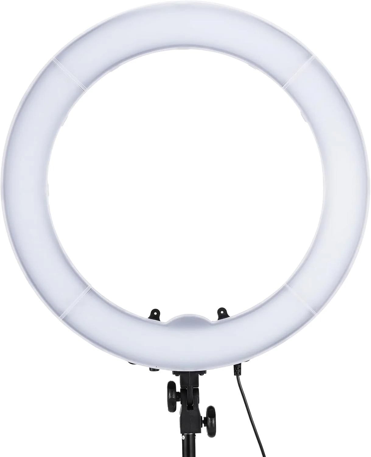 کیت نور حلقه ای LED دیمر پذیر 18 اینچی Neewer SMD با پایه نور 78.7 اینچی، فیلتر و آداپتور کفشک دار برای نورپردازی LED استودیوی عکس، پرتره، فیلمبرداری YouTube TikTok (بدون کیف حمل) کیت نور حلقه ای LED دیمر پذیر 18 اینچی Neewer SMD با پایه نور 78.7 اینچی، فیلتر و آداپتور کفشک دار برای نورپردازی LED استودیوی عکس، پرتره، فیلمبرداری YouTube TikTok (بدون کیف حمل)