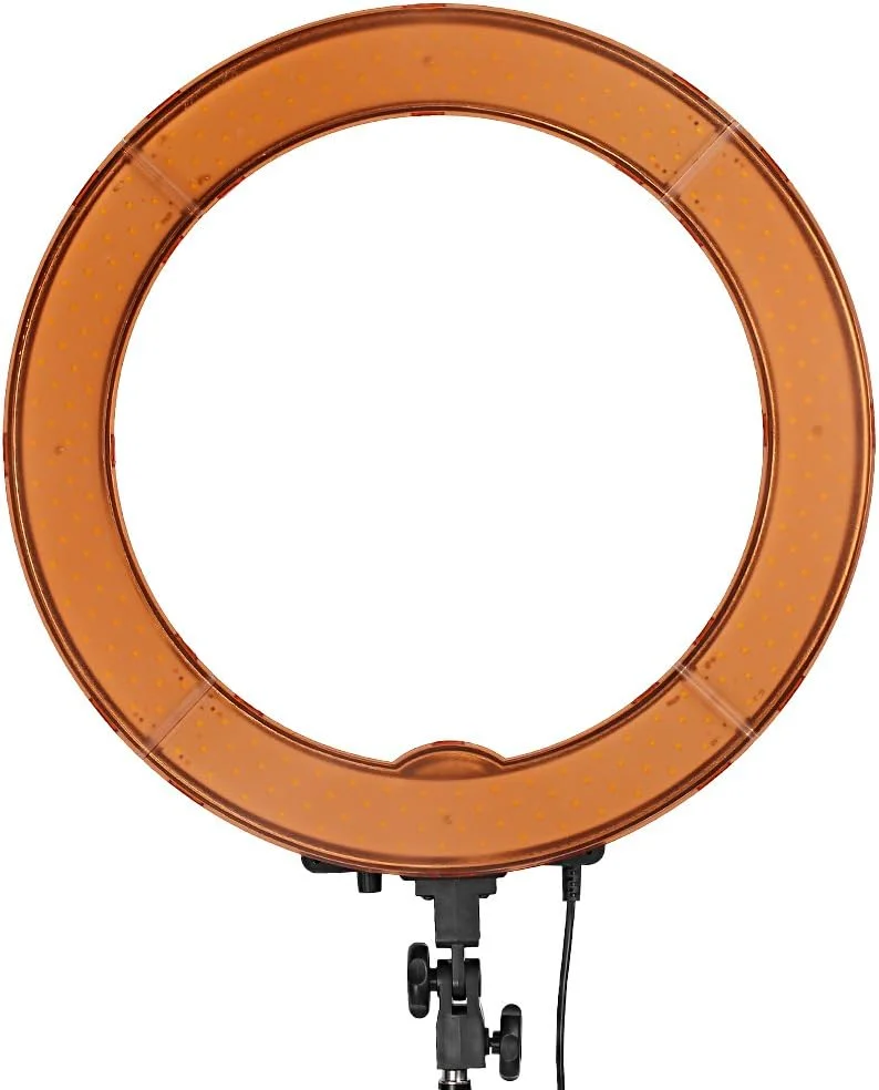 نور حلقه ای دو رنگ قابل تنظیم Neewer برای ویدیو، 18 اینچ 55 وات 240 عدد LED SMD نور حلقه ای دو رنگ قابل تنظیم Neewer برای ویدیو، 18 اینچ 55 وات 240 عدد LED SMD