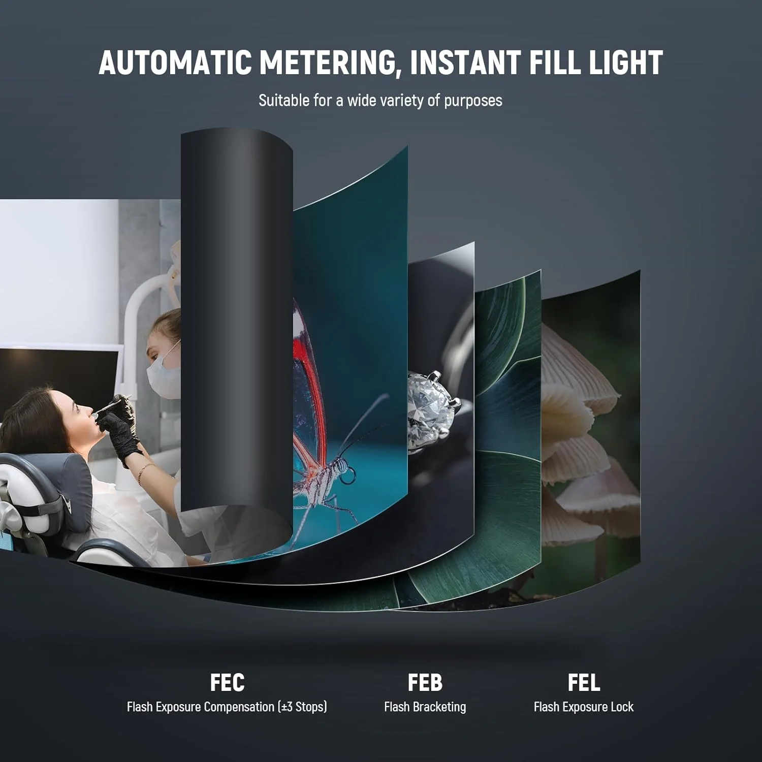 فلاش حلقه ای ماکرو Neewer RF1-N سازگار با دوربین نیکون، 76Ws GN15 5600K TTL Lighting 1-1/128 Output Front/Rear Curtain Sync Color Gels، حلقه های آداپتور لنز برای عکاسی ماکرو استودیویی فلاش حلقه ای ماکرو Neewer RF1-N سازگار با دوربین نیکون، 76Ws GN15 5600K TTL Lighting 1-1/128 Output Front/Rear Curtain Sync Color Gels، حلقه های آداپتور لنز برای عکاسی ماکرو استودیویی