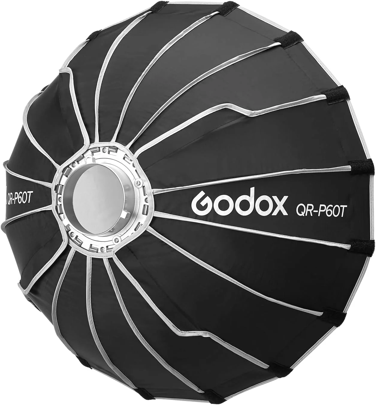 سافت باکس پارابولیک 60 سانتی متری با نصب سریع Godox QR-P60T برای فلاش های استودیویی Godox SL60II SL150III FV150II AD300PRO AD400PRO AD600BM SZ300R VL300 UL150II ML60 و سایر فلاش های دارای مانت بوئن سافت باکس پارابولیک 60 سانتی متری با نصب سریع Godox QR-P60T برای فلاش های استودیویی Godox SL60II SL150III FV150II AD300PRO AD400PRO AD600BM SZ300R VL300 UL150II ML60 و سایر فلاش های دارای مانت بوئن