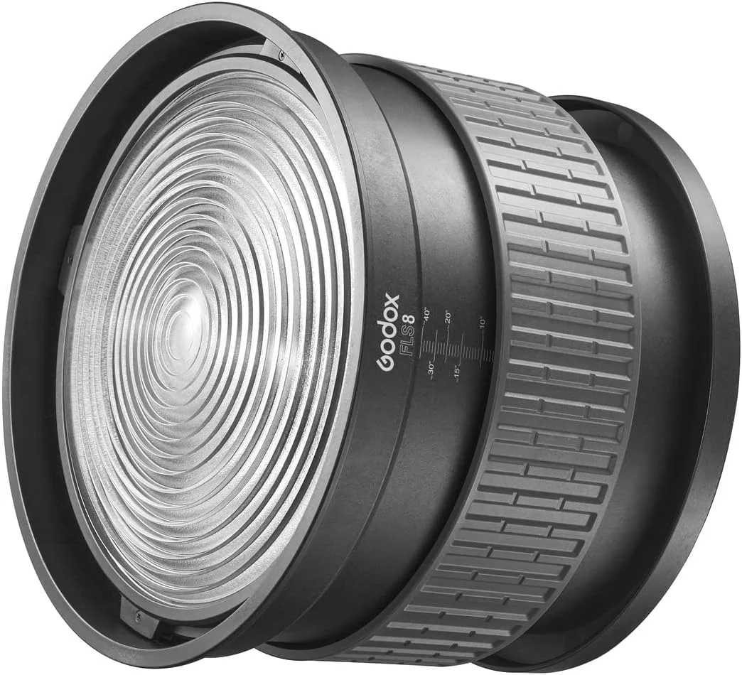 لنز فرنل با زاویه پرتو قابل تنظیم 10-40 درجه گودکس FLS8 برای چراغ های LED با مانت بوئنز گودکس (شامل کیف حمل) - لوازم جانبی لنز نور مداوم دوربین لنز فرنل با زاویه پرتو قابل تنظیم 10-40 درجه گودکس FLS8 برای چراغ های LED با مانت بوئنز گودکس (شامل کیف حمل) - لوازم جانبی لنز نور مداوم دوربین
