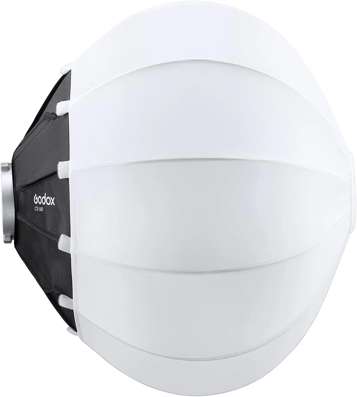 نرم باکس فانوسی گودکس مدل CS-50D، اصلاح کننده نور ملایم، برای Godox SL-60W SL150W II FV150 AD300PRO AD400PRO AD600BM VL150 VL300 SL150WII SL200WII و سایر نورهای با مانت بوئنز (50 سانتی متر | 19.68 اینچ)