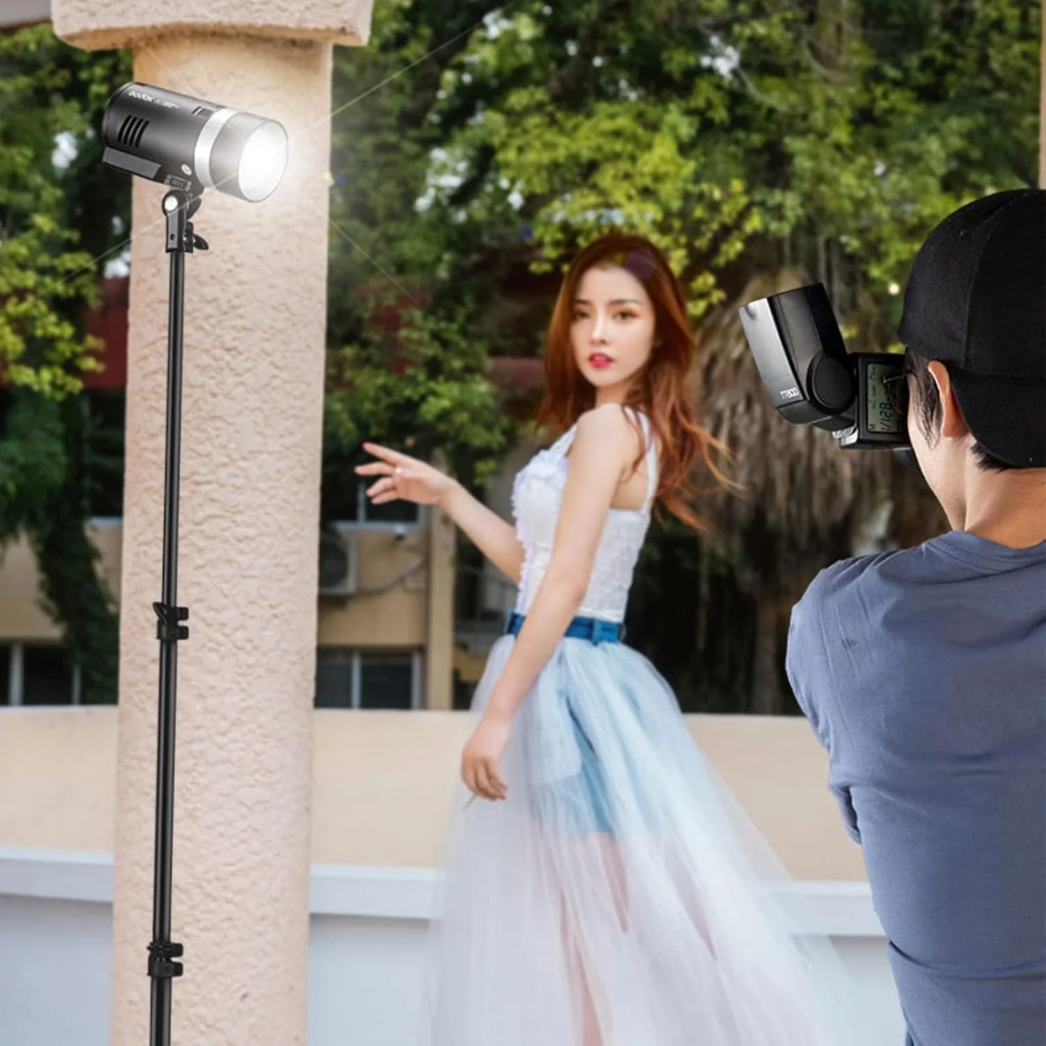 فلاش استودیویی و بیرونی گودکس AD300Pro، فلاش AD300 Pro 300W 2.4G TTL HSS 1/8000s Monolight Speedlite Light، باتری لیتیومی 2600mAh، زمان بازیافت 0.01-1.5 ثانیه، LED مدلسازی دو رنگ 12 واتی قابل تنظیم فلاش استودیویی و بیرونی گودکس AD300Pro، فلاش AD300 Pro 300W 2.4G TTL HSS 1/8000s Monolight Speedlite Light، باتری لیتیومی 2600mAh، زمان بازیافت 0.01-1.5 ثانیه، LED مدلسازی دو رنگ 12 واتی قابل تنظیم