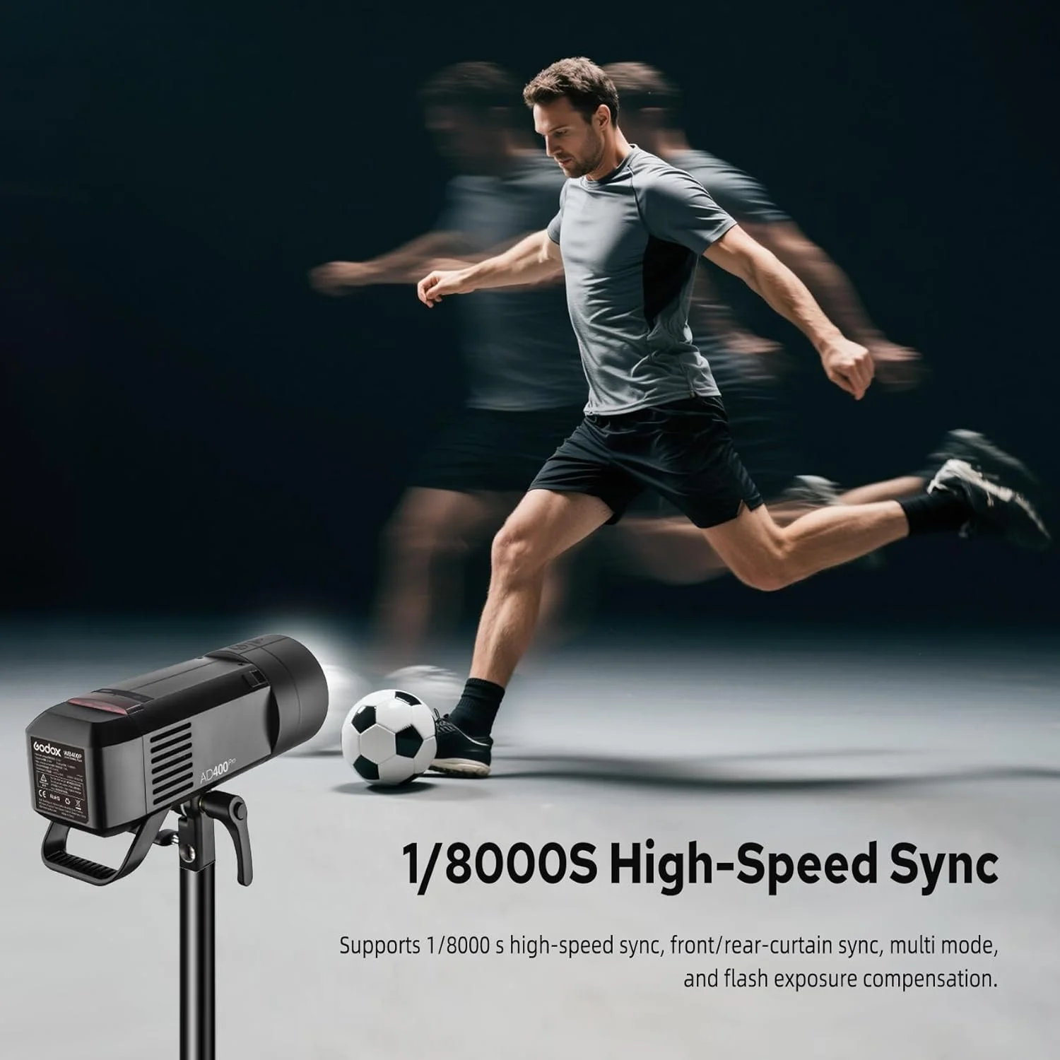فلاش استودیویی حرفه ای Godox AD400PRO با مانت Godox و Bowens، عدد راهنمای GN72 400Ws، TTL 2.4G HSS 1/8000S 5600K±200K، باتری 21.6V/2600mAh، زمان بازیافت 0.01-1 ثانیه، لامپ مدلینگ 30W برای عکاسی پرتره/محصول فلاش استودیویی حرفه ای Godox AD400PRO با مانت Godox و Bowens، عدد راهنمای GN72 400Ws، TTL 2.4G HSS 1/8000S 5600K±200K، باتری 21.6V/2600mAh، زمان بازیافت 0.01-1 ثانیه، لامپ مدلینگ 30W برای عکاسی پرتره/محصول