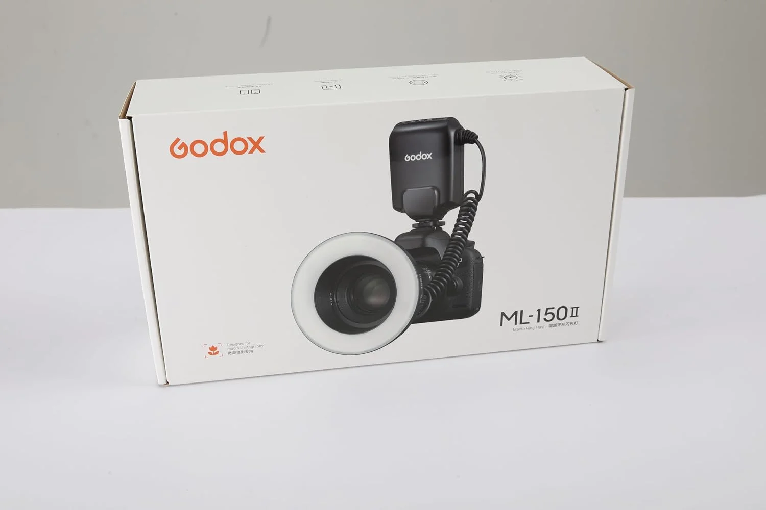 ست فلاش حلقوی ماکرو LED قابل حمل Godox ML150II با انتخاب توان 6 سطحی (1/32-1/1) 5800 کلوین ± 200 کلوین قابل تنظیم برای Nikon/Canon/Panasonic/Olympus/Sony با 8 عدد حلقه آداپتور ست فلاش حلقوی ماکرو LED قابل حمل Godox ML150II با انتخاب توان 6 سطحی (1/32-1/1) 5800 کلوین ± 200 کلوین قابل تنظیم برای Nikon/Canon/Panasonic/Olympus/Sony با 8 عدد حلقه آداپتور