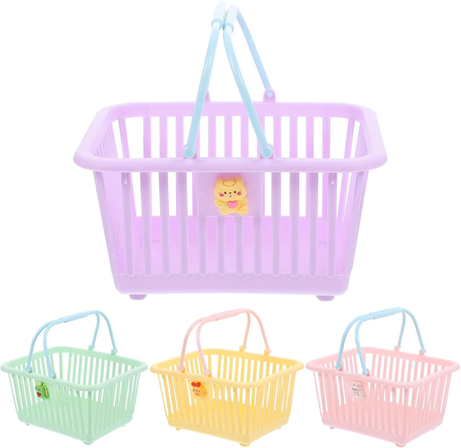 درسوس بسته 4 عددی سبد پلاستیکی مستطیلی رنگارنگ، بازی نقش آفرینی خرید، سبد تخم مرغ عید پاک، سبد مینی، ذخیره سازی، چرخ دستی، پیاده روی، پلاستیکی، کارتونی، غذا، کودک درسوس بسته 4 عددی سبد پلاستیکی مستطیلی رنگارنگ، بازی نقش آفرینی خرید، سبد تخم مرغ عید پاک، سبد مینی، ذخیره سازی، چرخ دستی، پیاده روی، پلاستیکی، کارتونی، غذا، کودک