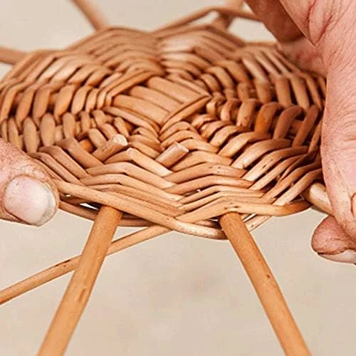 سبد خرید حصیری دستباف XRTLYH، سبد ذخیره سازی، سبد میوه حصیری بافته شده روستایی با درب سبد خرید حصیری دستباف XRTLYH، سبد ذخیره سازی، سبد میوه حصیری بافته شده روستایی با درب