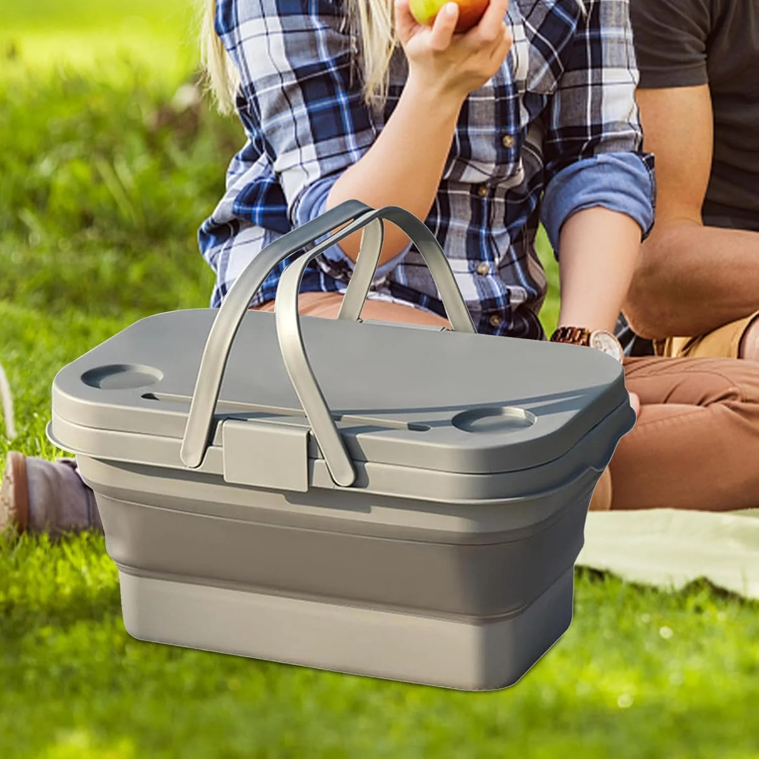 سبد خرید دسته دار | سبد بازار تاشو و قابل حمل با دسته | ذخیره سازی کمپینگ برای چیدن میوه، گردهمایی در فضای باز، رستوران، فریزر، کابینت، حمام، کنار استخر، میوه سبد خرید دسته دار | سبد بازار تاشو و قابل حمل با دسته | ذخیره سازی کمپینگ برای چیدن میوه، گردهمایی در فضای باز، رستوران، فریزر، کابینت، حمام، کنار استخر، میوه