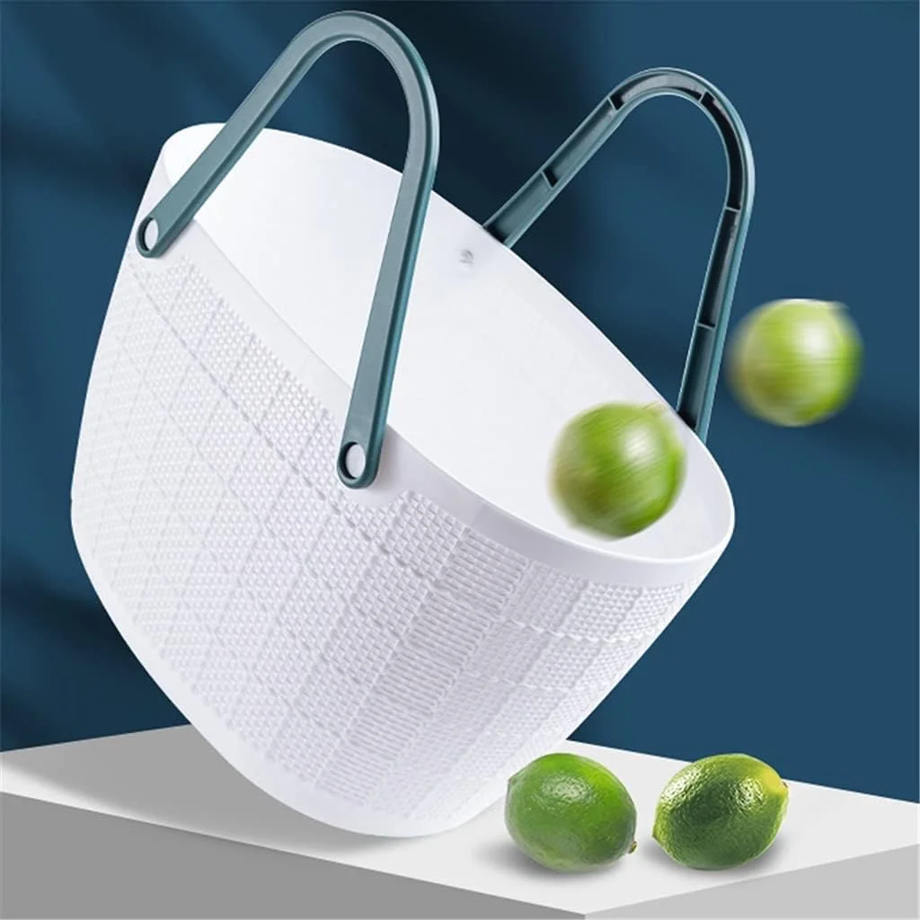 سبد پیک نیک BLZQSQ، سبد پلاستیکی خانگی برای سبزیجات، سبد خرید با ظرفیت بزرگ، سبد نگهداری قابل حمل (سایز: بزرگ) سبد پیک نیک BLZQSQ، سبد پلاستیکی خانگی برای سبزیجات، سبد خرید با ظرفیت بزرگ، سبد نگهداری قابل حمل (سایز: بزرگ)