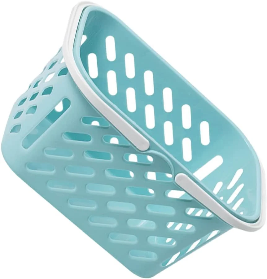 سبد خرید کوچک GNUOP با دسته، سبدهای ذخیره سازی قابل حمل، سبد پیک نیک کوچک، سبد ذخیره سازی