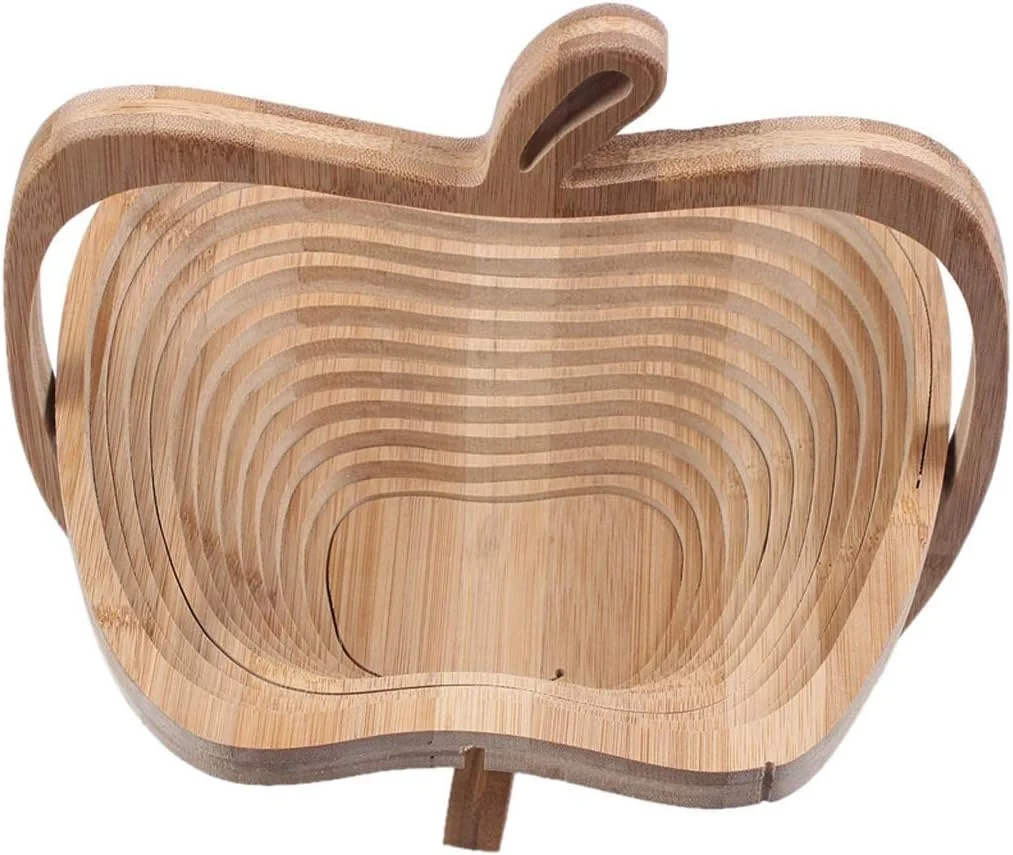 سبد خرید، سبد تاشو بامبو به شکل سیب برای میوه (تنه درخت) سبد خرید، سبد تاشو بامبو به شکل سیب برای میوه (تنه درخت)