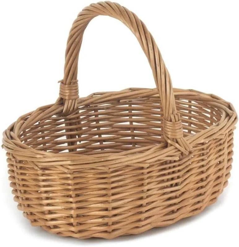 سبد خرید حصیری قرمز، قهوه ای، سایز (طول x عرض x ارتفاع) 210 x 170 x 80 میلی متر، ارتفاع با دسته 190 میلی متر سبد خرید حصیری قرمز، قهوه ای، سایز (طول x عرض x ارتفاع) 210 x 170 x 80 میلی متر، ارتفاع با دسته 190 میلی متر
