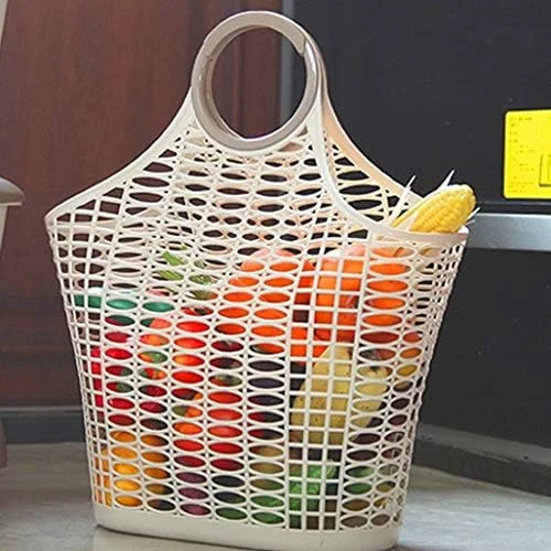 سبد خرید پلاستیکی قابل حمل، سبد گل، سبد گل، سبد ساکولنت، سبد گل