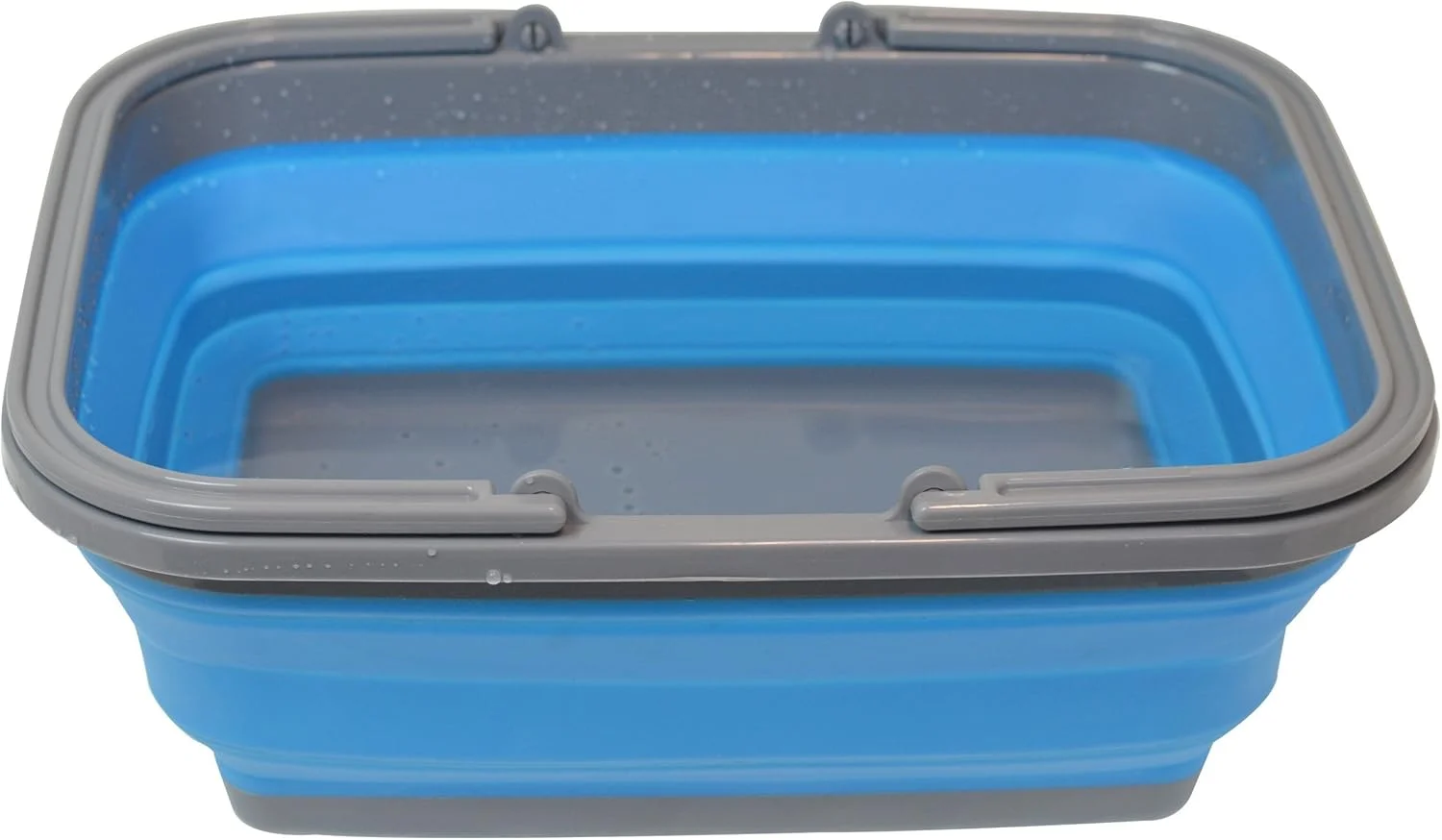 سبد خرید تاشو با دسته Southern Homewares، آبی، کوچک